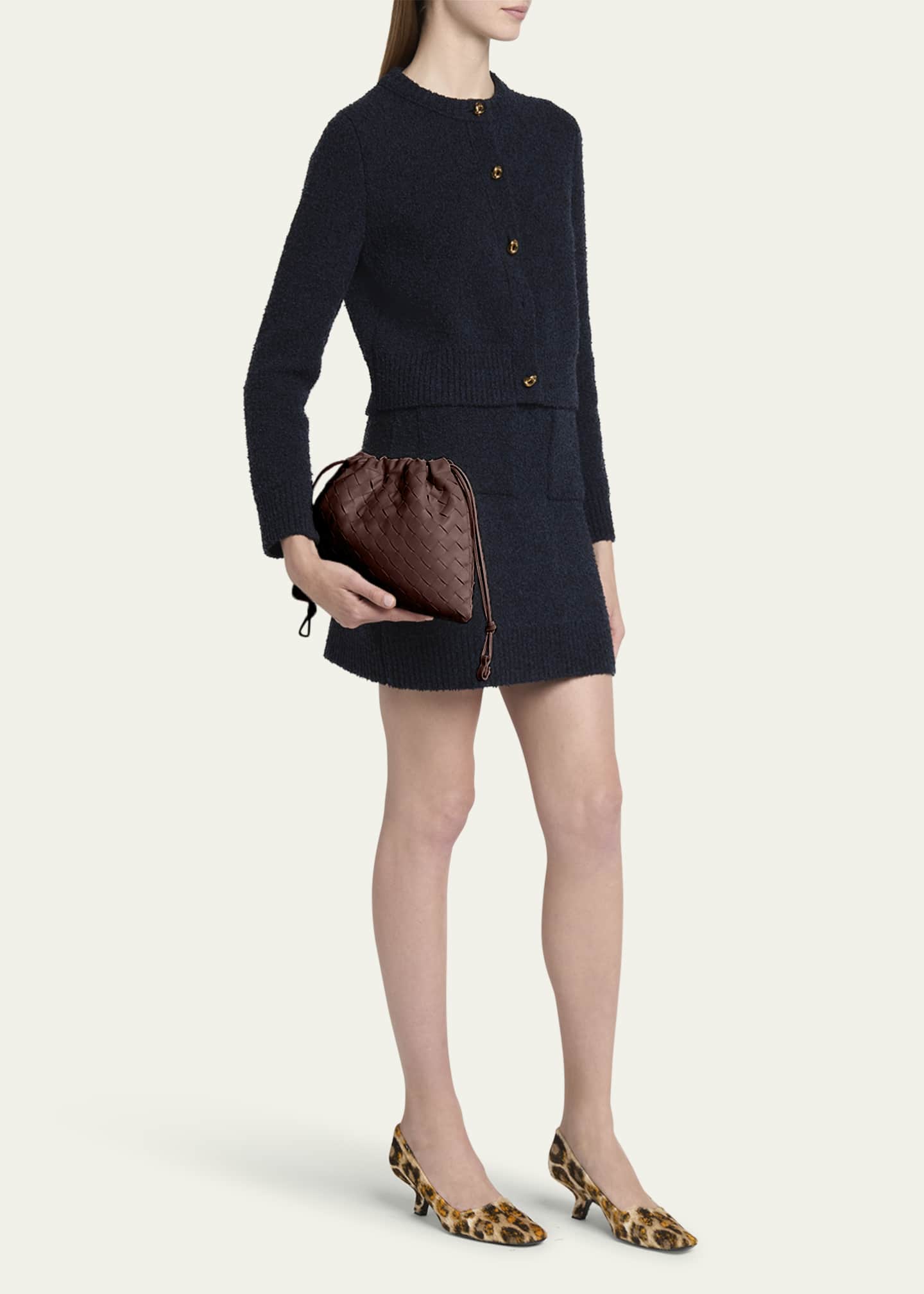 Bottega Veneta Medium Leather Pouch Bag Image 5 of 6
