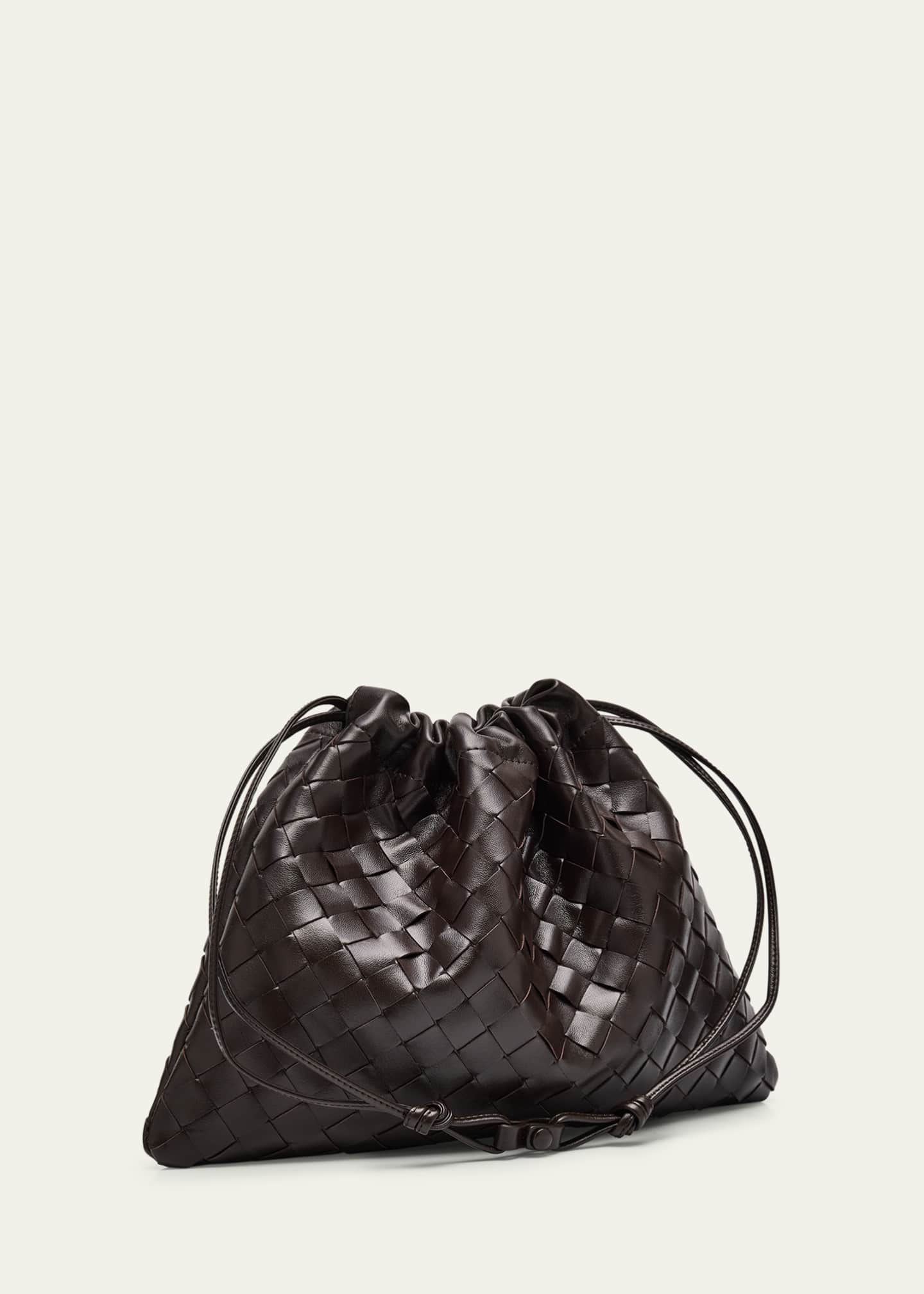 Bottega Veneta Medium Leather Pouch Bag - Bergdorf Goodman