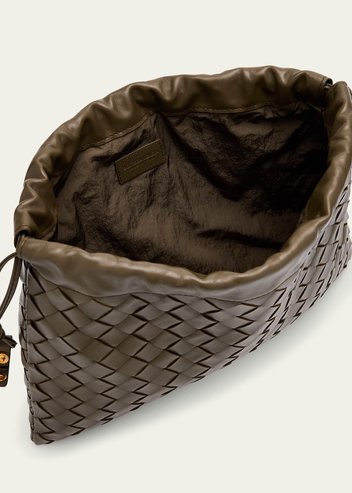 Bottega Veneta Medium Leather Pouch Bag Image 4 of 6