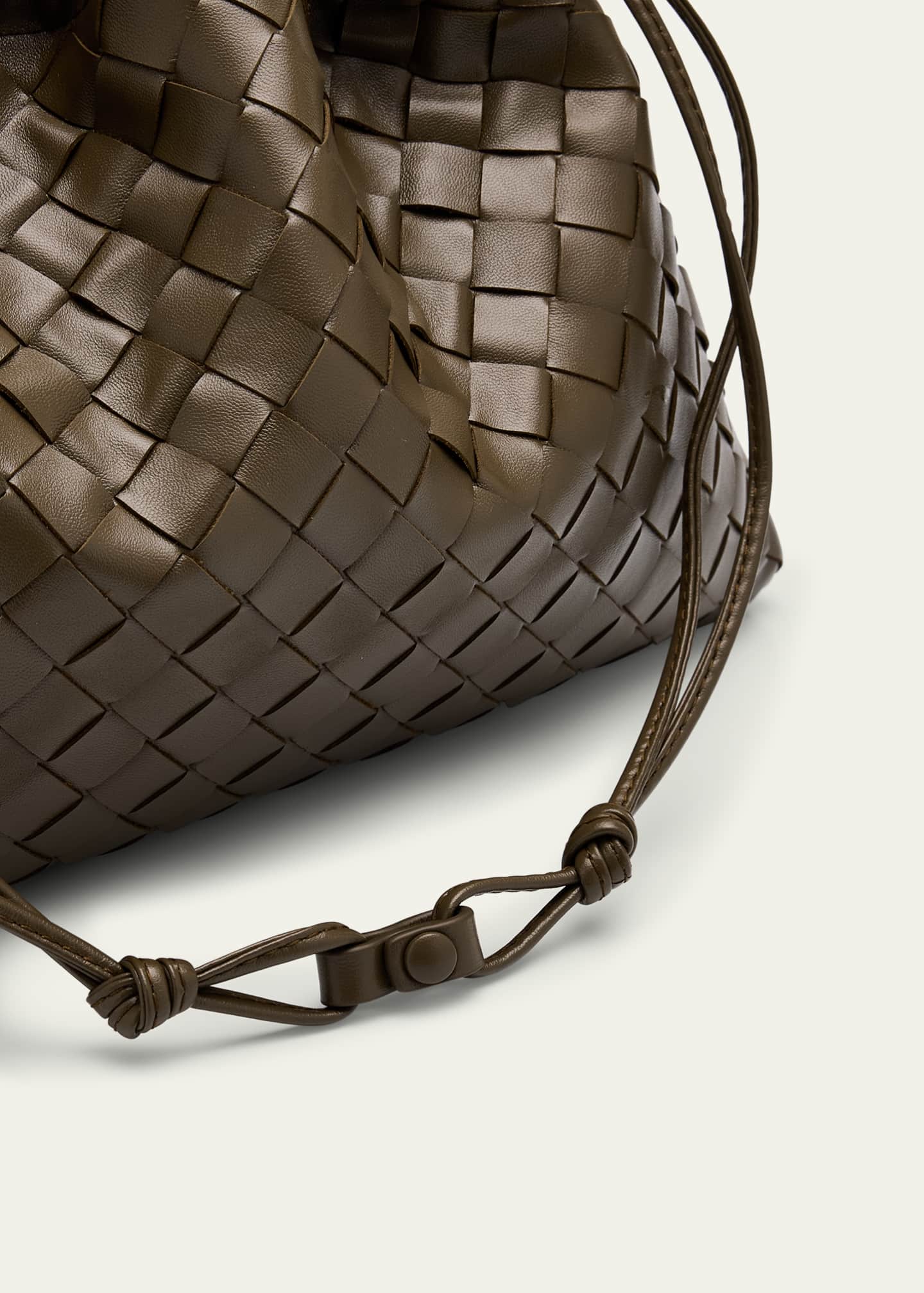Bottega Veneta Medium Leather Pouch Bag Image 6 of 6
