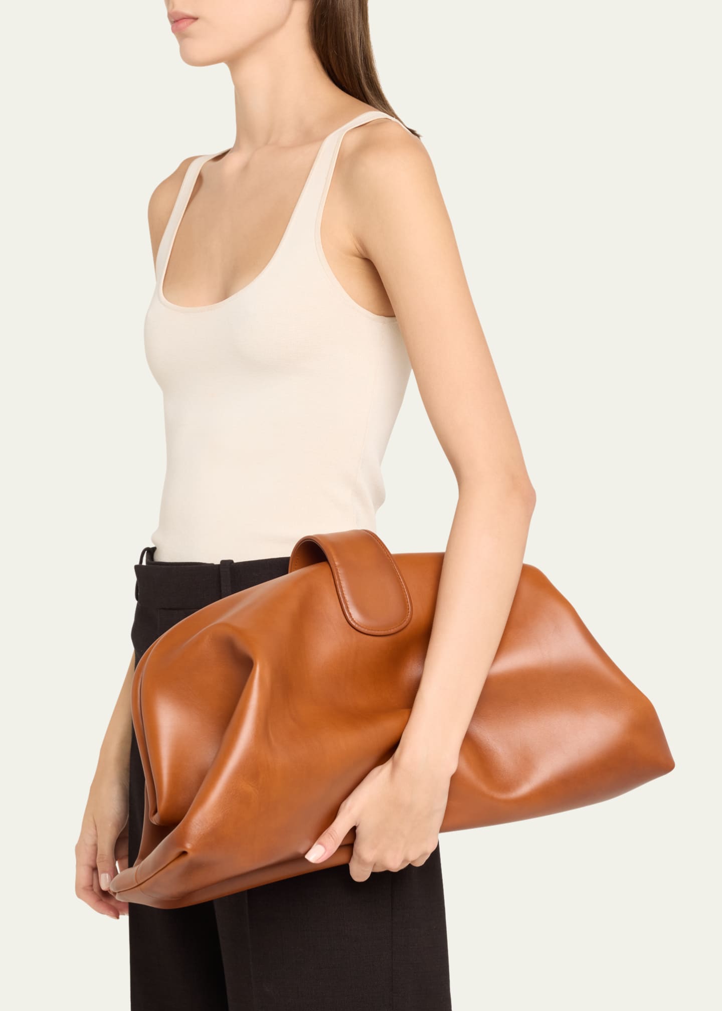 Bottega Veneta Maxi Lauren 1980 Bag with Chain - Bergdorf