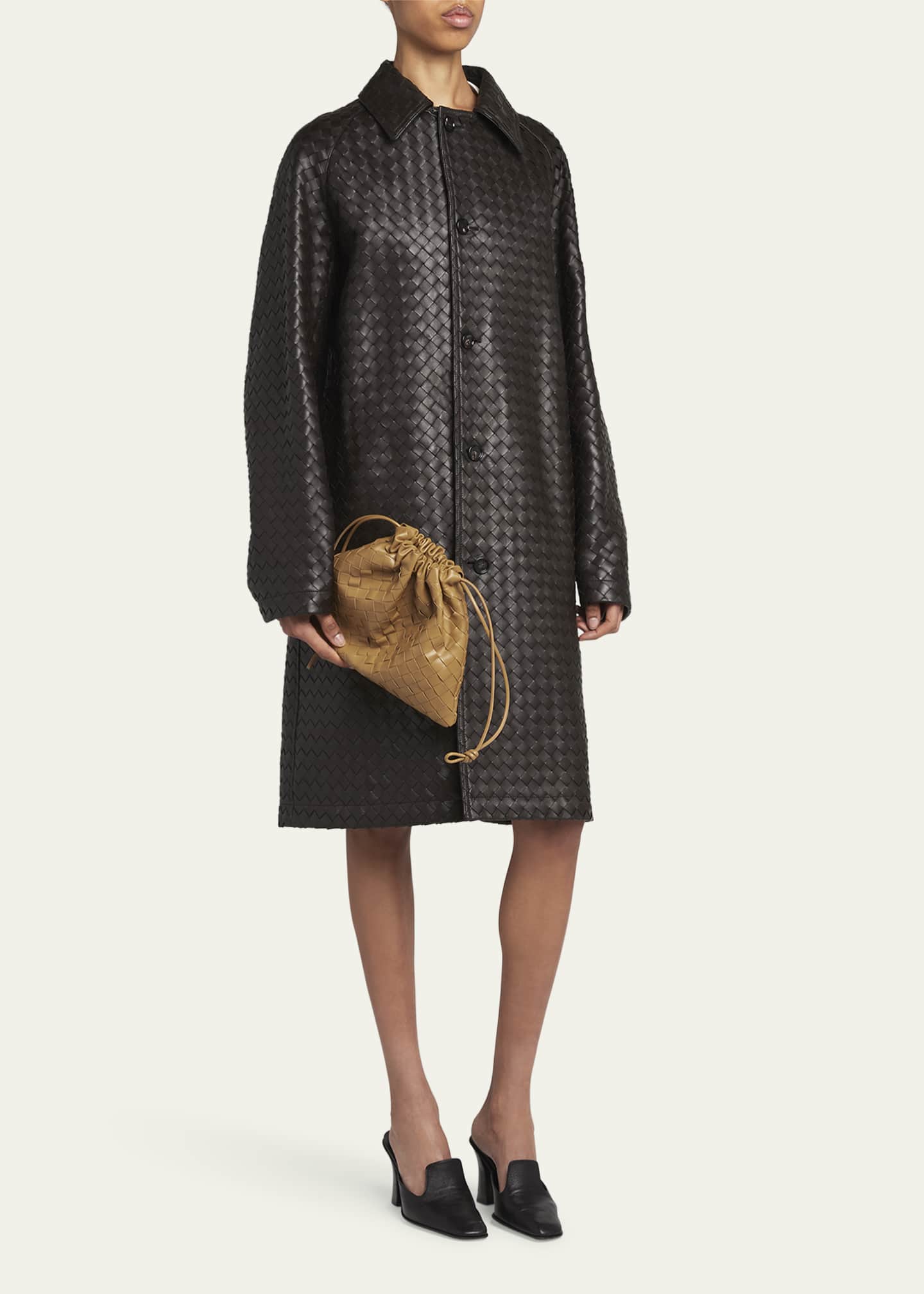 Bottega Veneta Medium Leather Pouch Bag Image 5 of 5