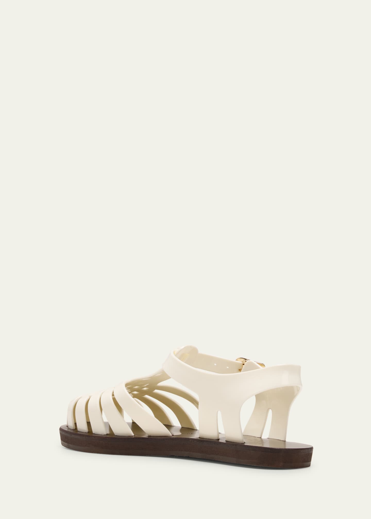 Ancient Greek Sandals Homeria Jelly Fisherman Sandals Image 4 of 5