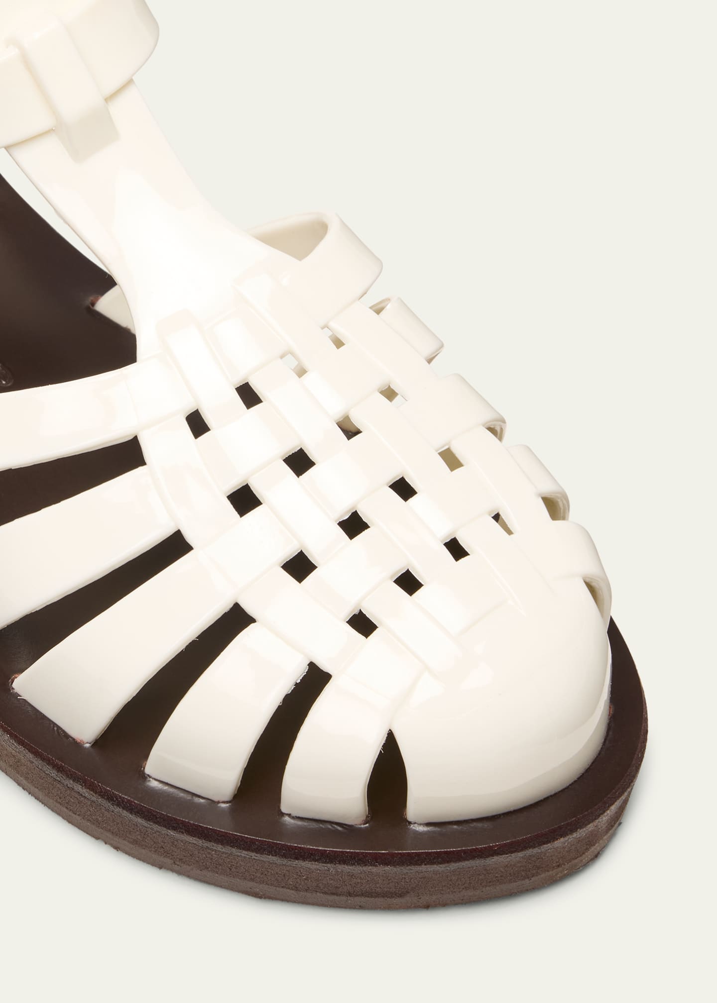 Ancient Greek Sandals Homeria Jelly Fisherman Sandals Image 5 of 5