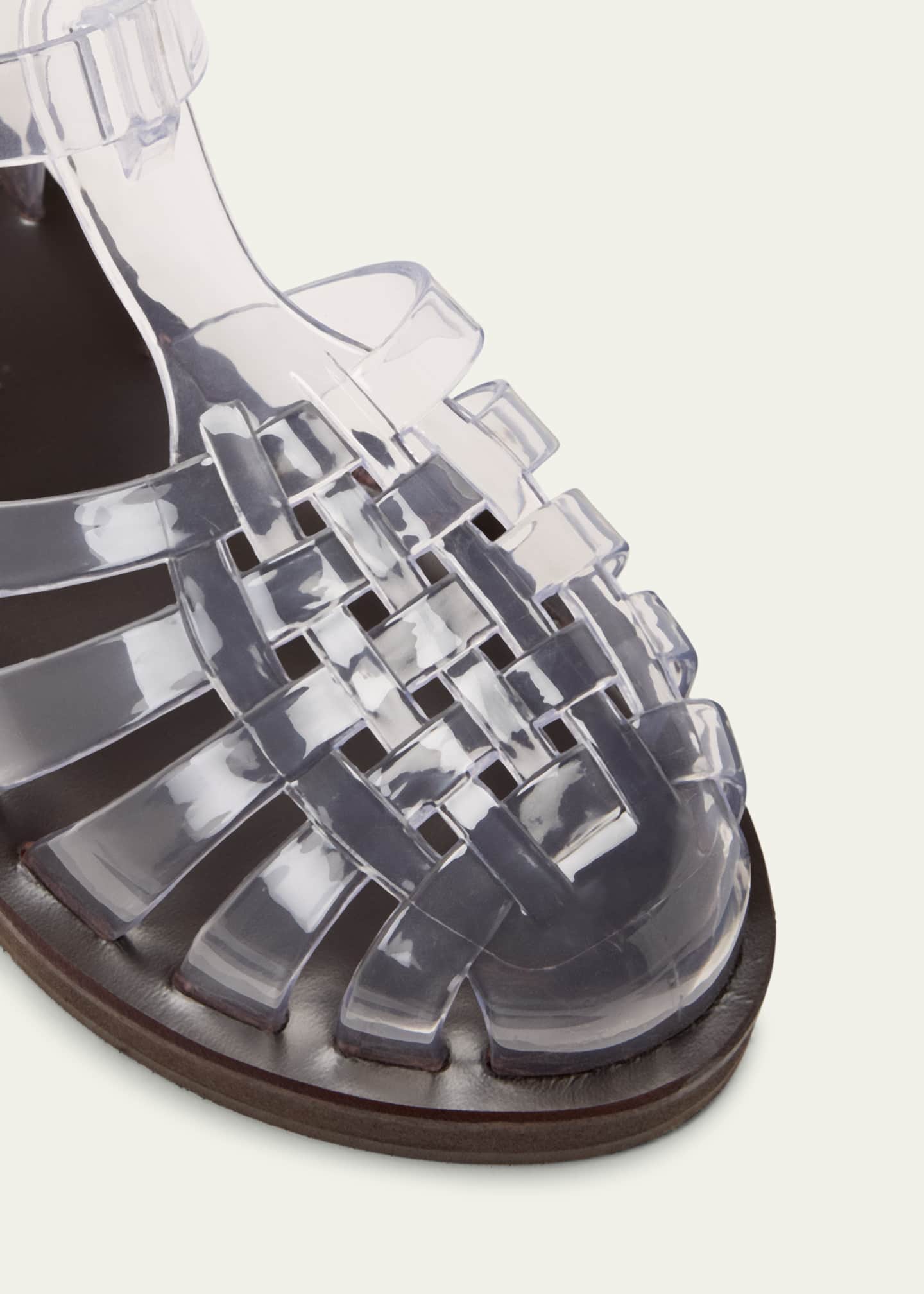 Ancient Greek Sandals Homeria Jelly Fisherman Sandals Image 3 of 3
