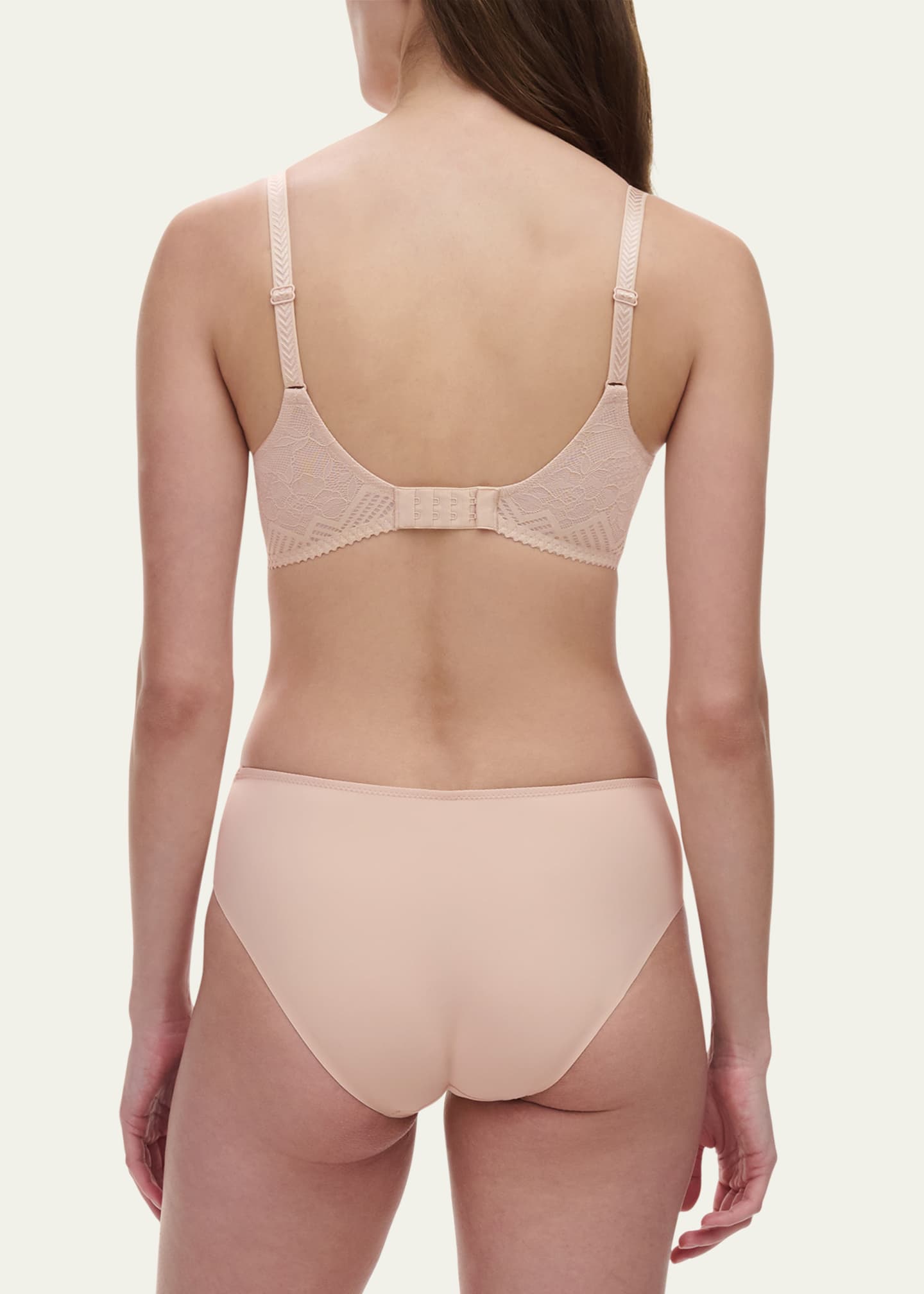 Chantelle Underwire Three-Part Lace Bra Image 3 of 4