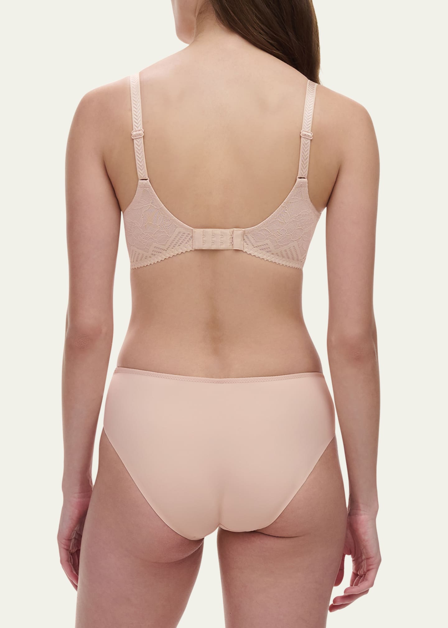 Chantelle Underwire Three-Part Lace Bra Image 3 of 4