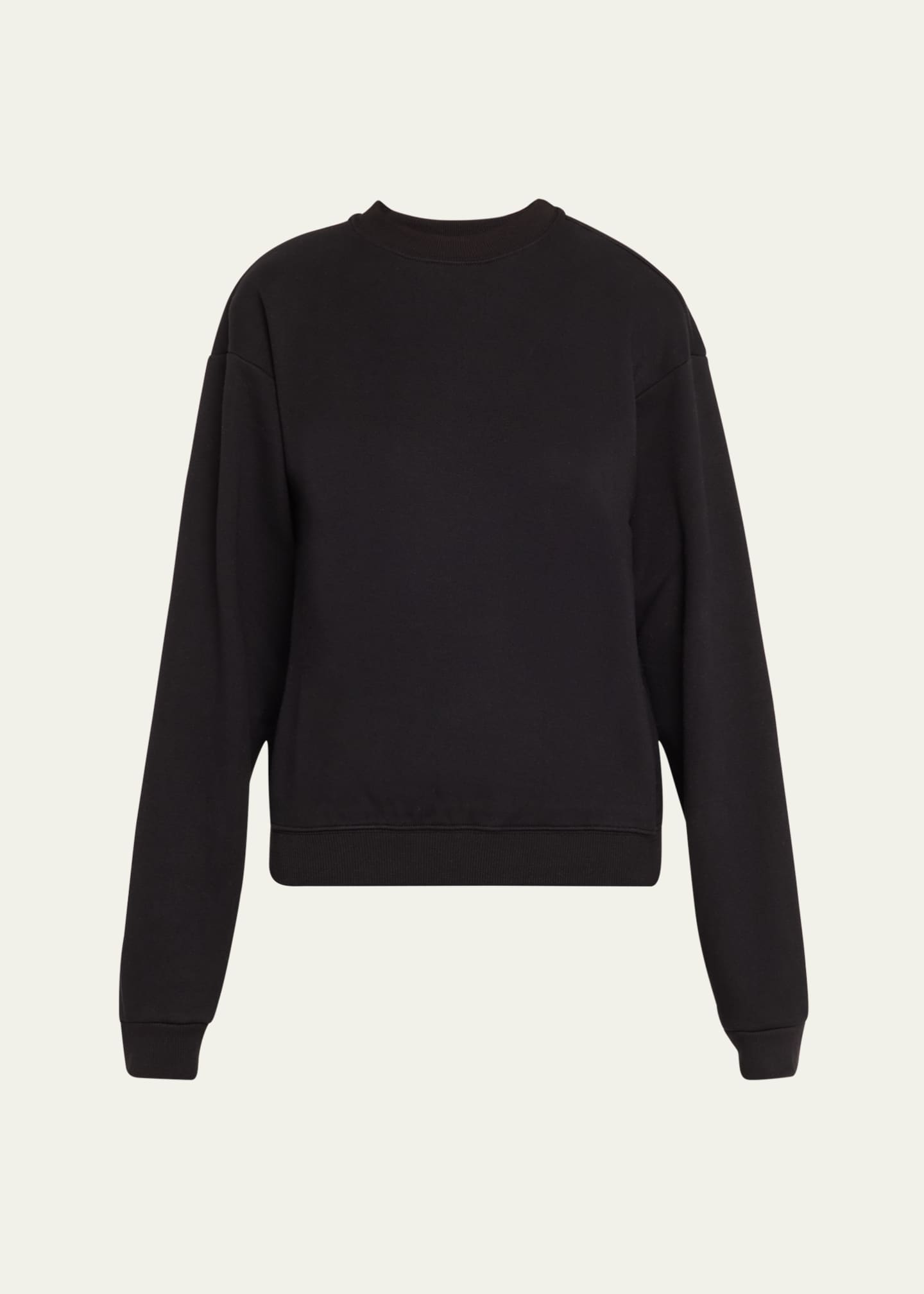 SKIMS Cotton Fleece Crewneck Pullover Image 1 of 5