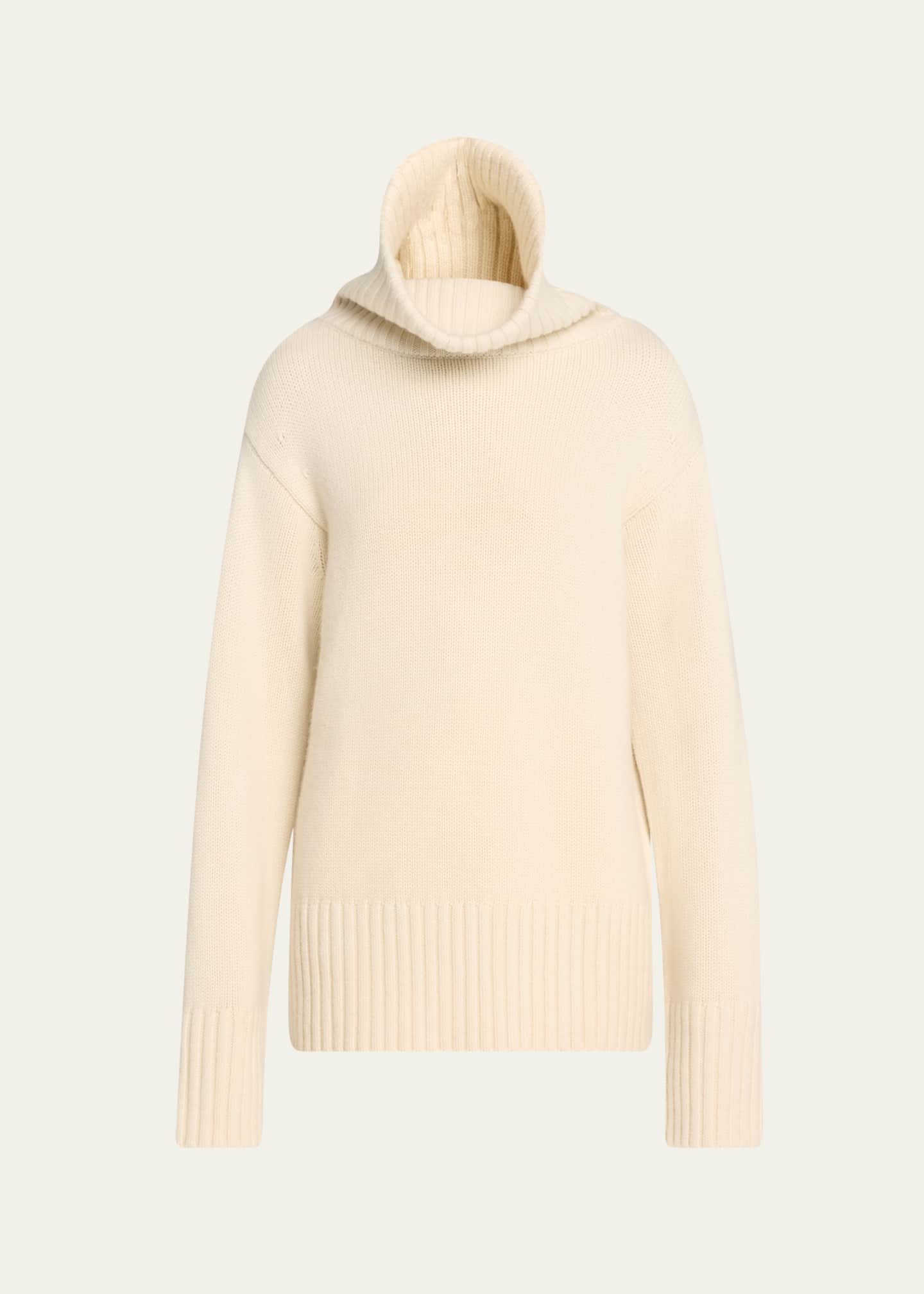Michael Kors Collection Oversized Turtleneck Cashmere Sweater