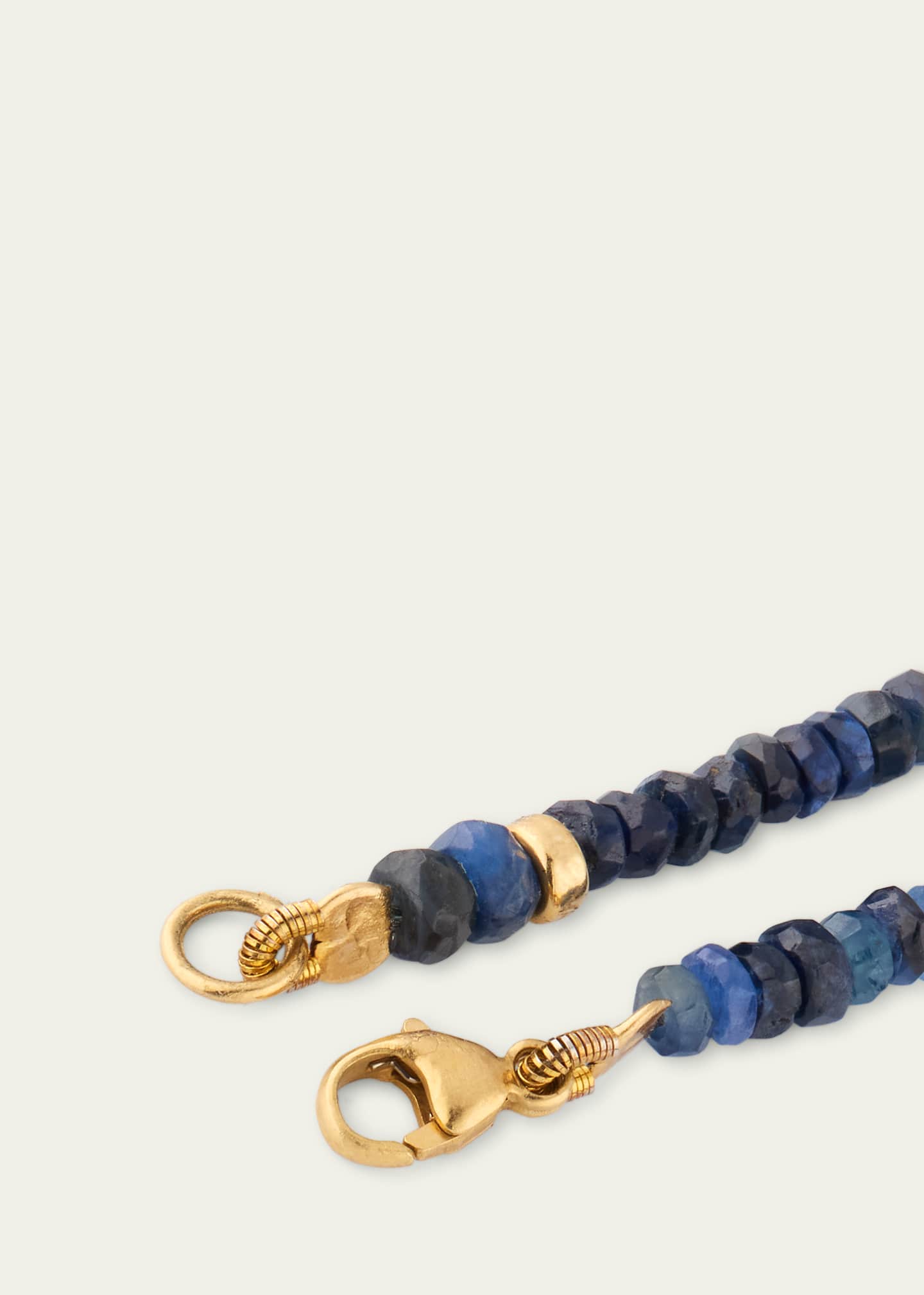 JIA JIA Ombre Blue Sapphire Double-Strand Necklace Image 4 of 4