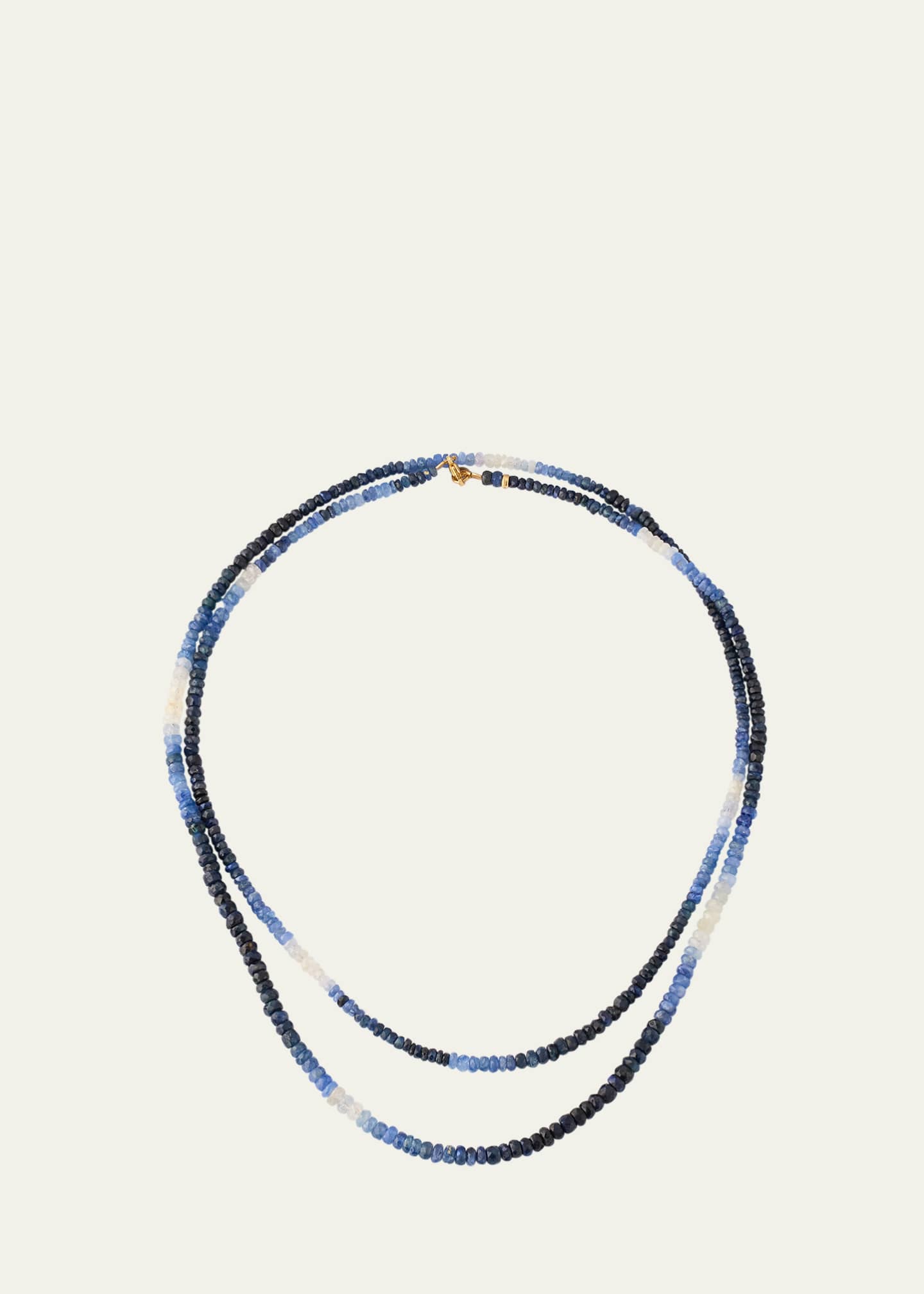 JIA JIA Ombre Blue Sapphire Double-Strand Necklace Image 1 of 4