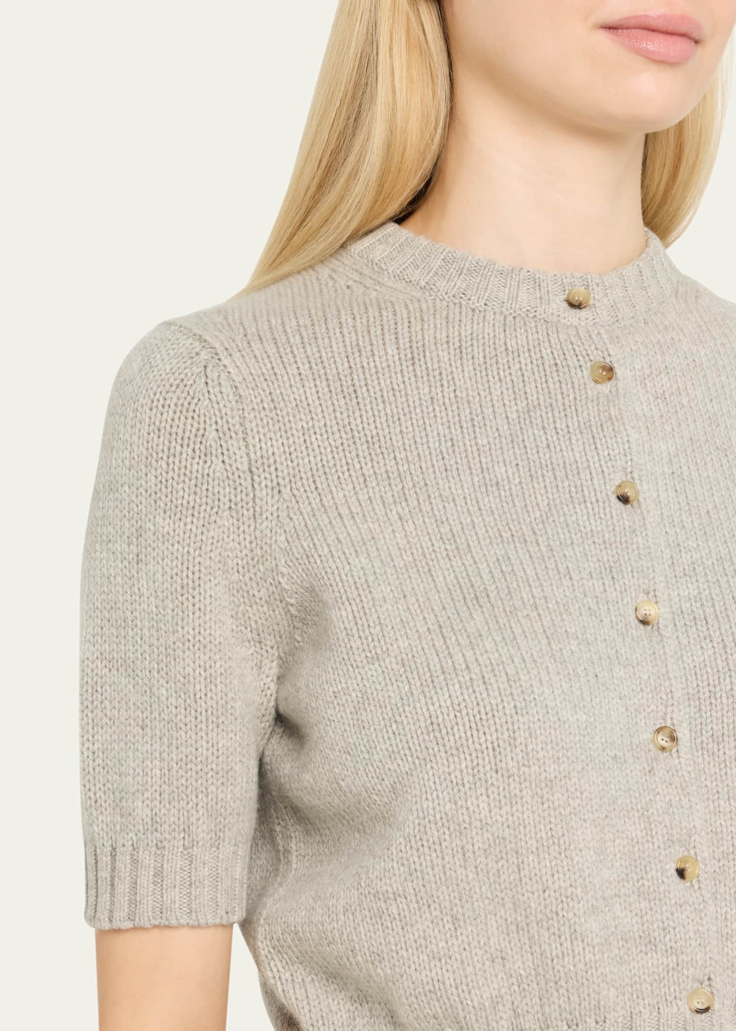 Khaite Nora Cashmere Knit Cardigan Image 5 of 5