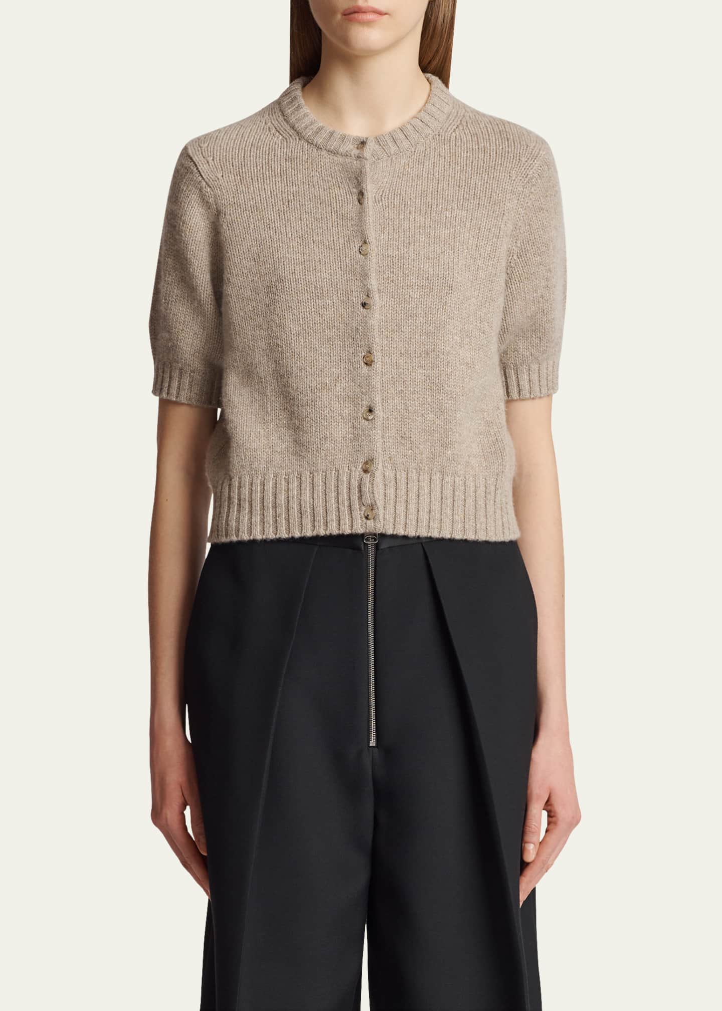 Khaite Nora Cashmere Knit Cardigan Image 4 of 5