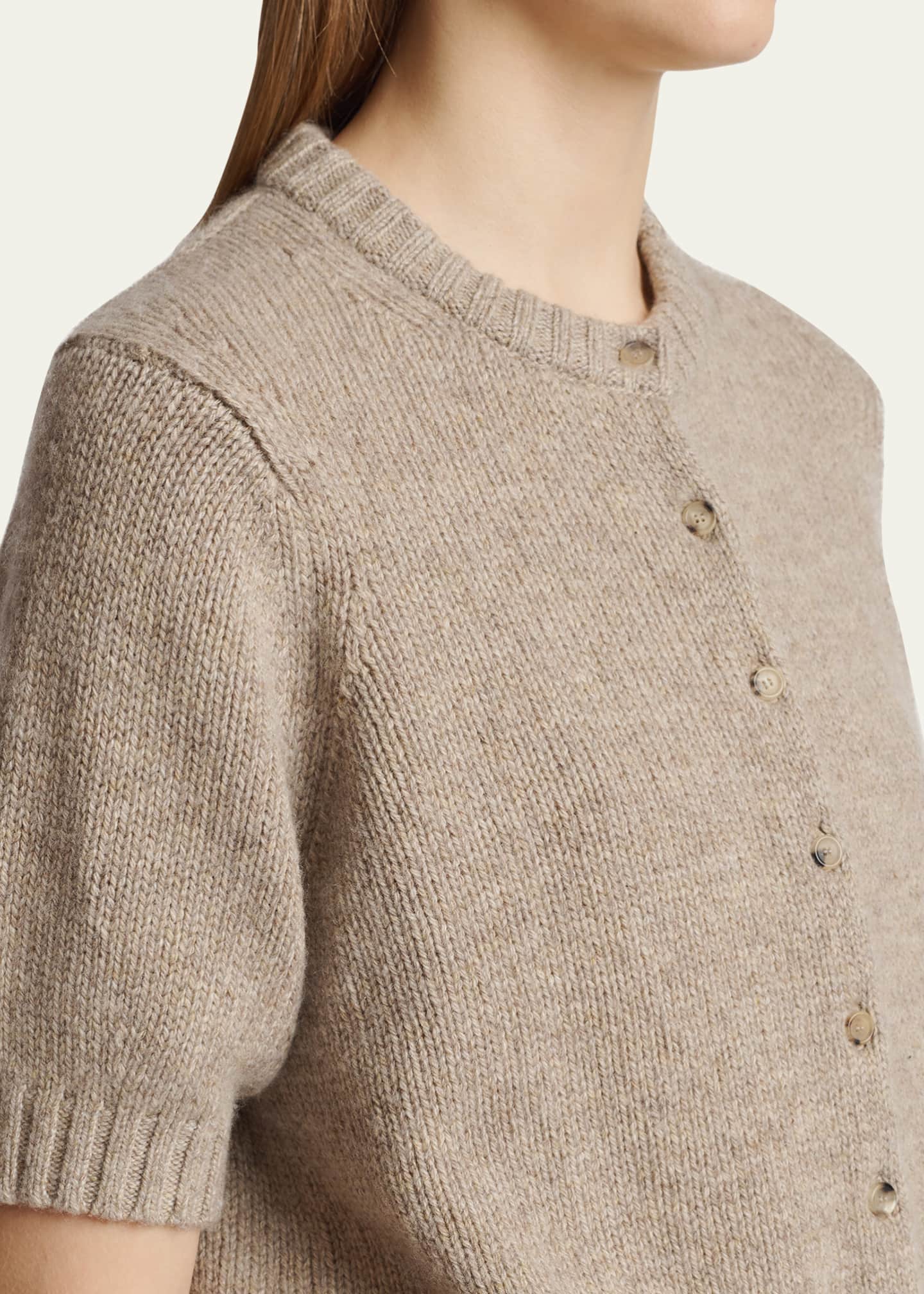 Khaite Nora Cashmere Knit Cardigan Image 5 of 5