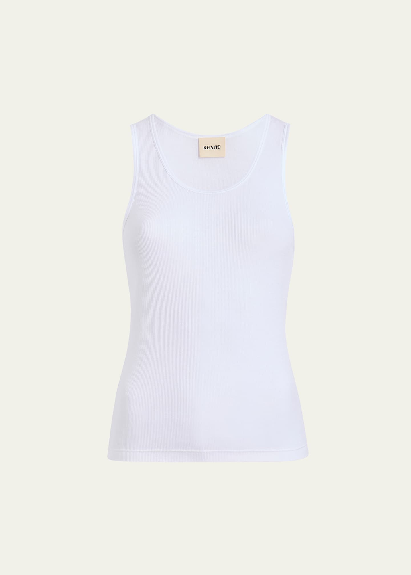 Khaite Johnnie Classic Tank Top Image 1 of 5