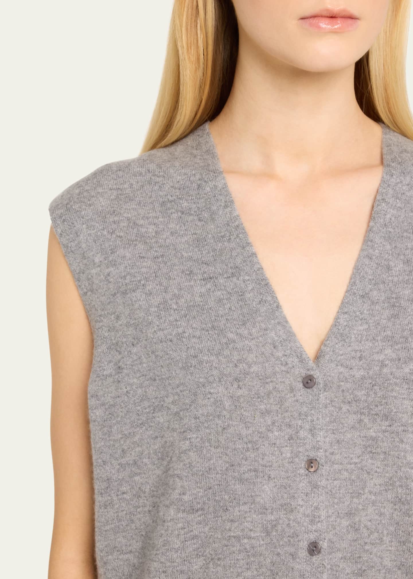 SIMKHAI Rozzi Cashmere Sweater Vest Image 5 of 5