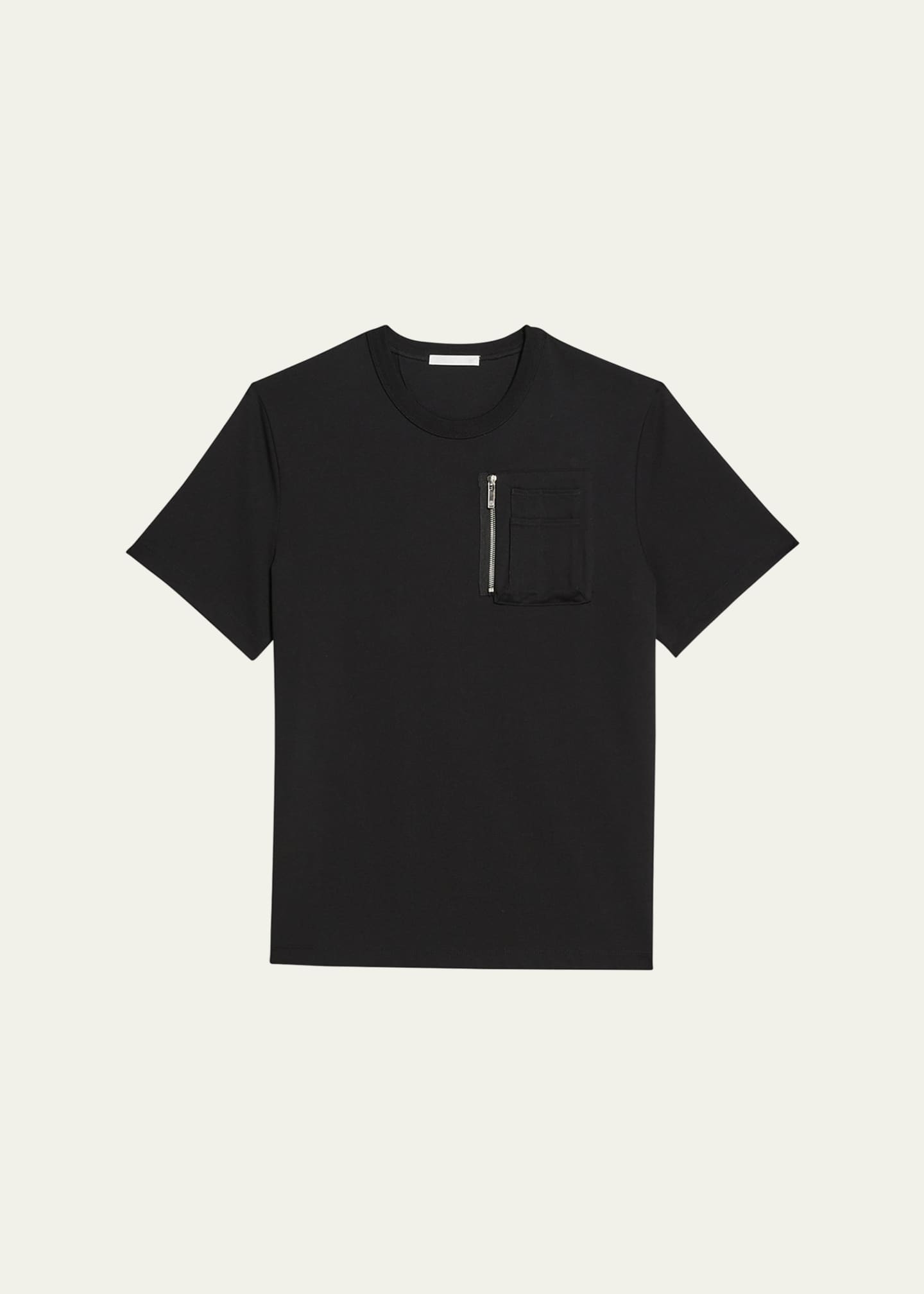 Helmut Lang Men s T Shirt with Zip Pocket