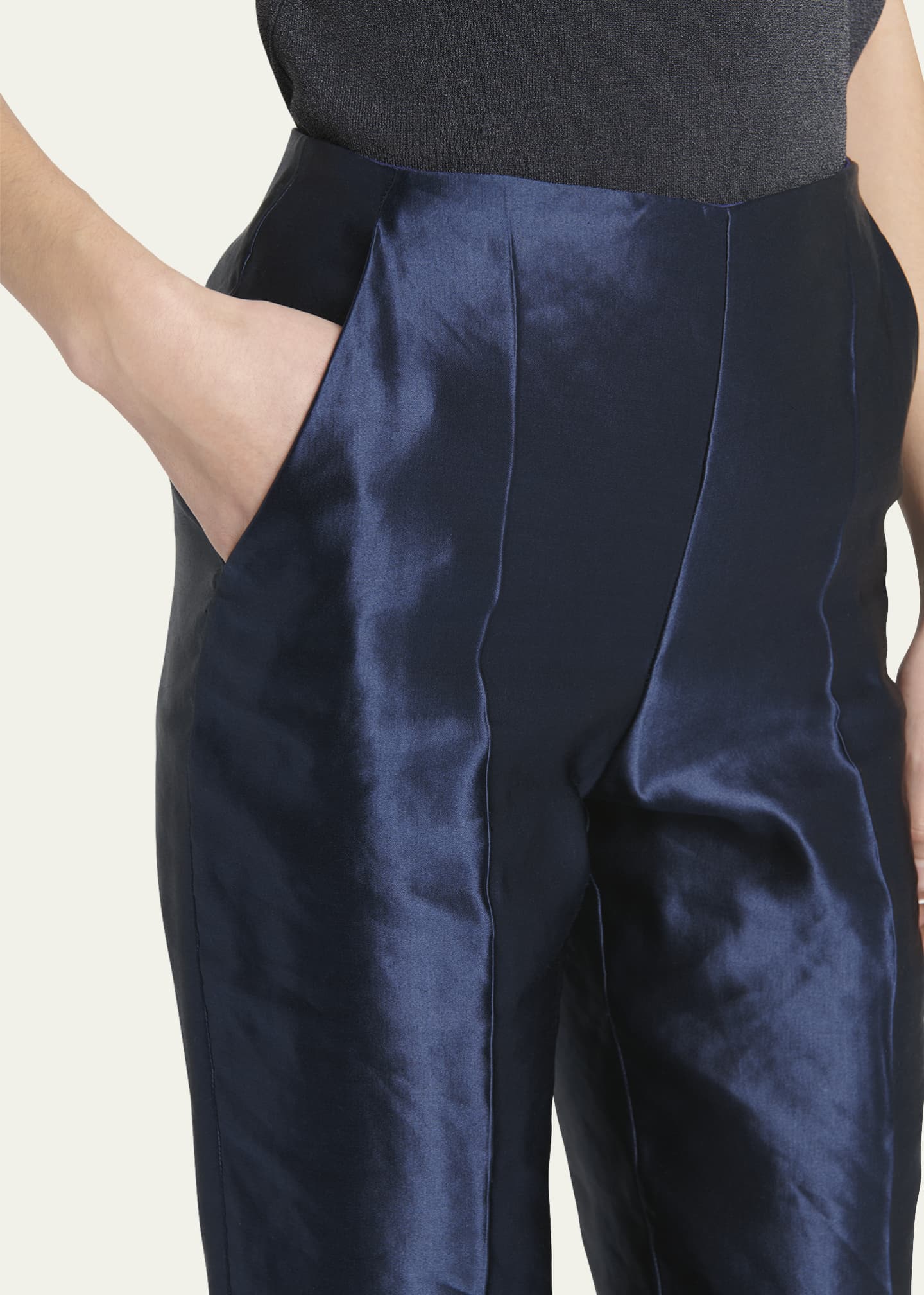 GIULIO SHORT LINEN TROUSERS