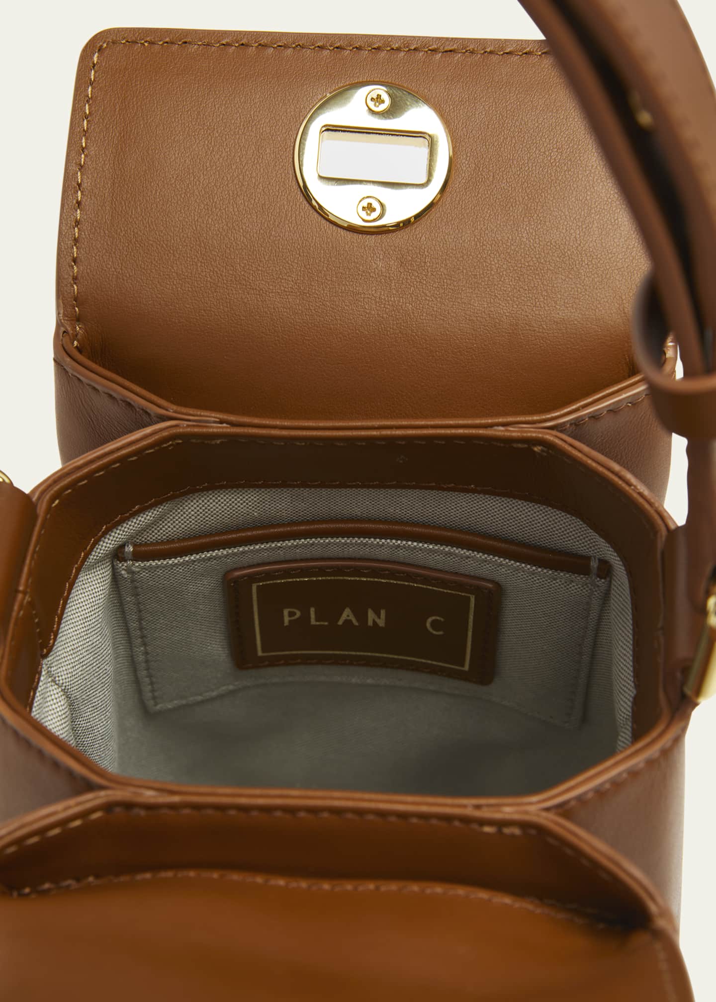 Plan C Leather Top-Handle Bag Image 4 of 5