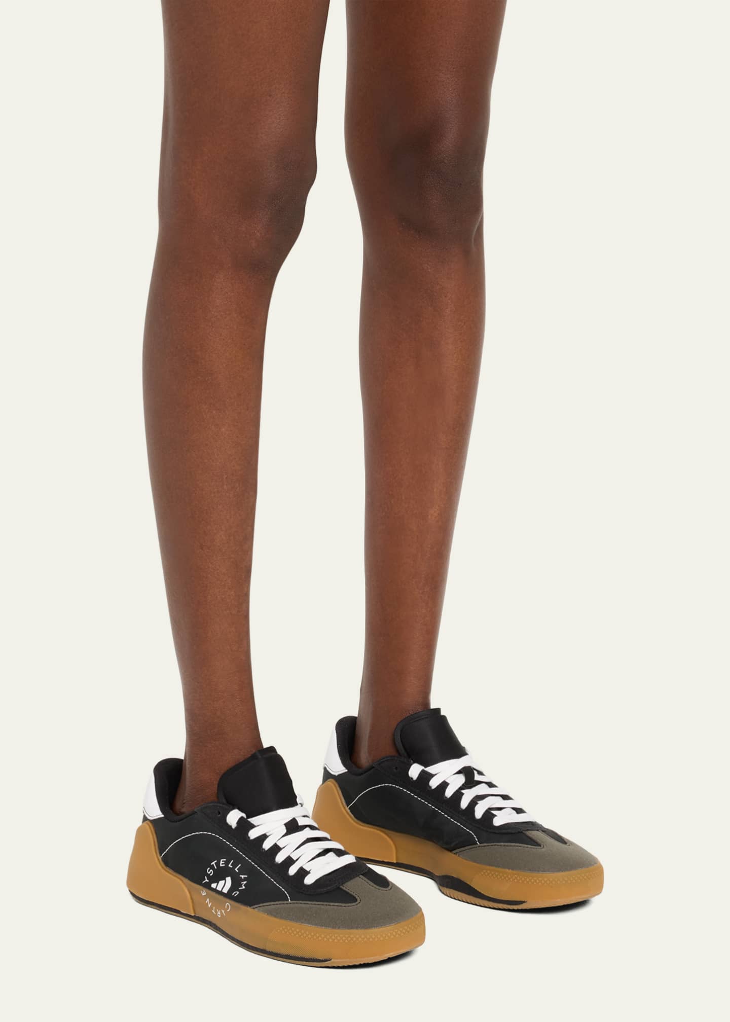 adidas by Stella McCartney Court Boost Lace-Up Sneakers Image 2 of 5