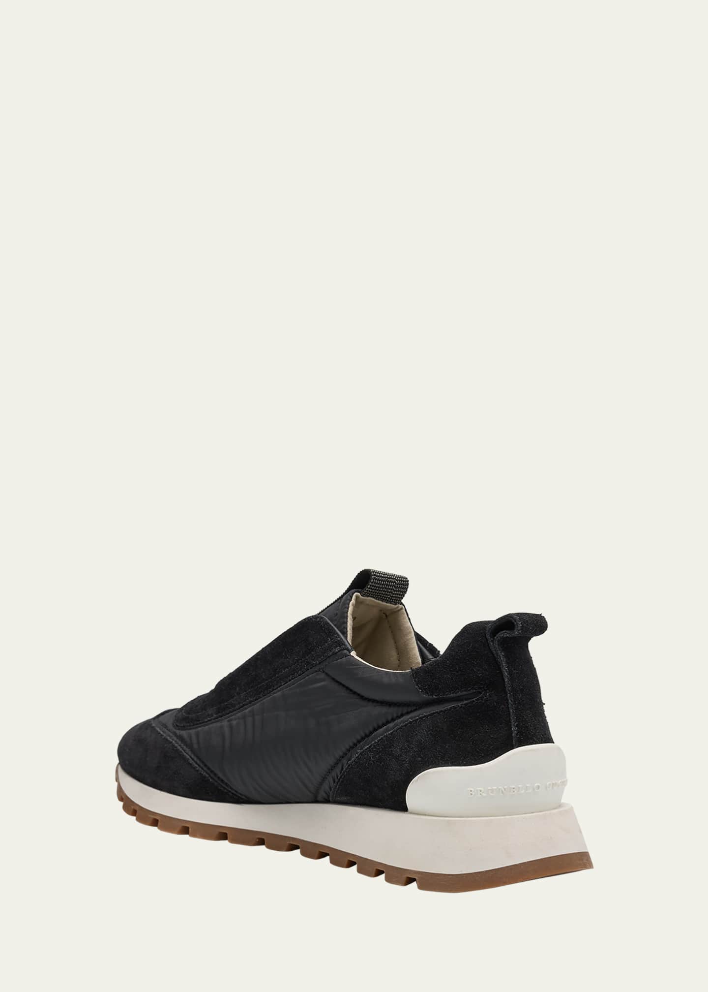 Brunello Cucinelli Monili Laceless Trainer Sneakers Image 4 of 5