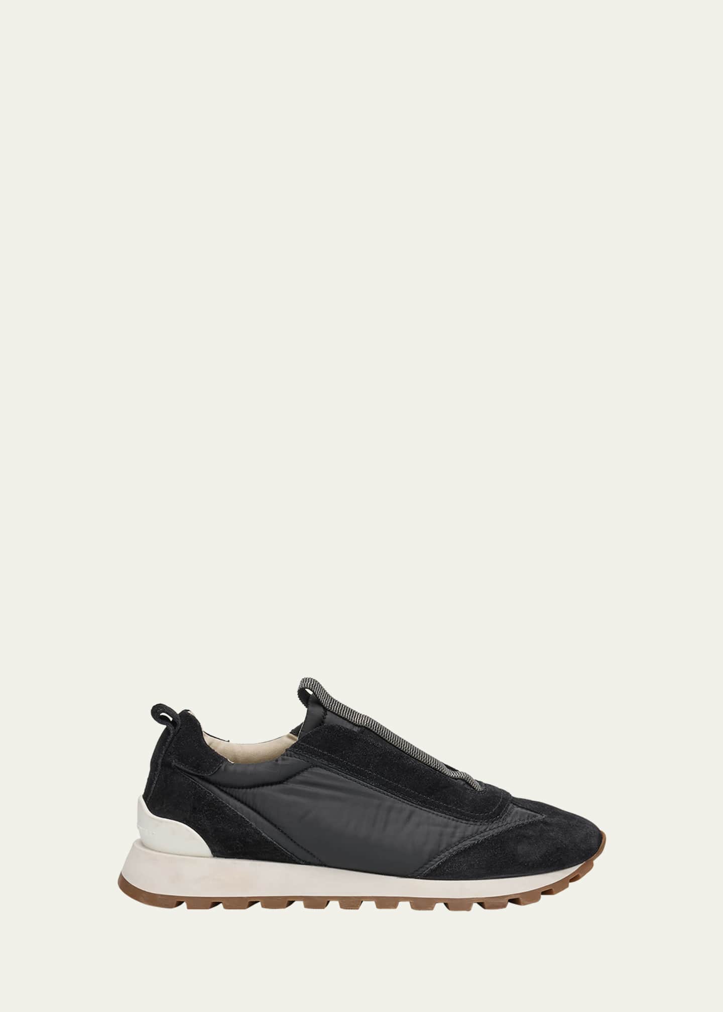 Brunello Cucinelli Monili Laceless Trainer Sneakers Image 1 of 5