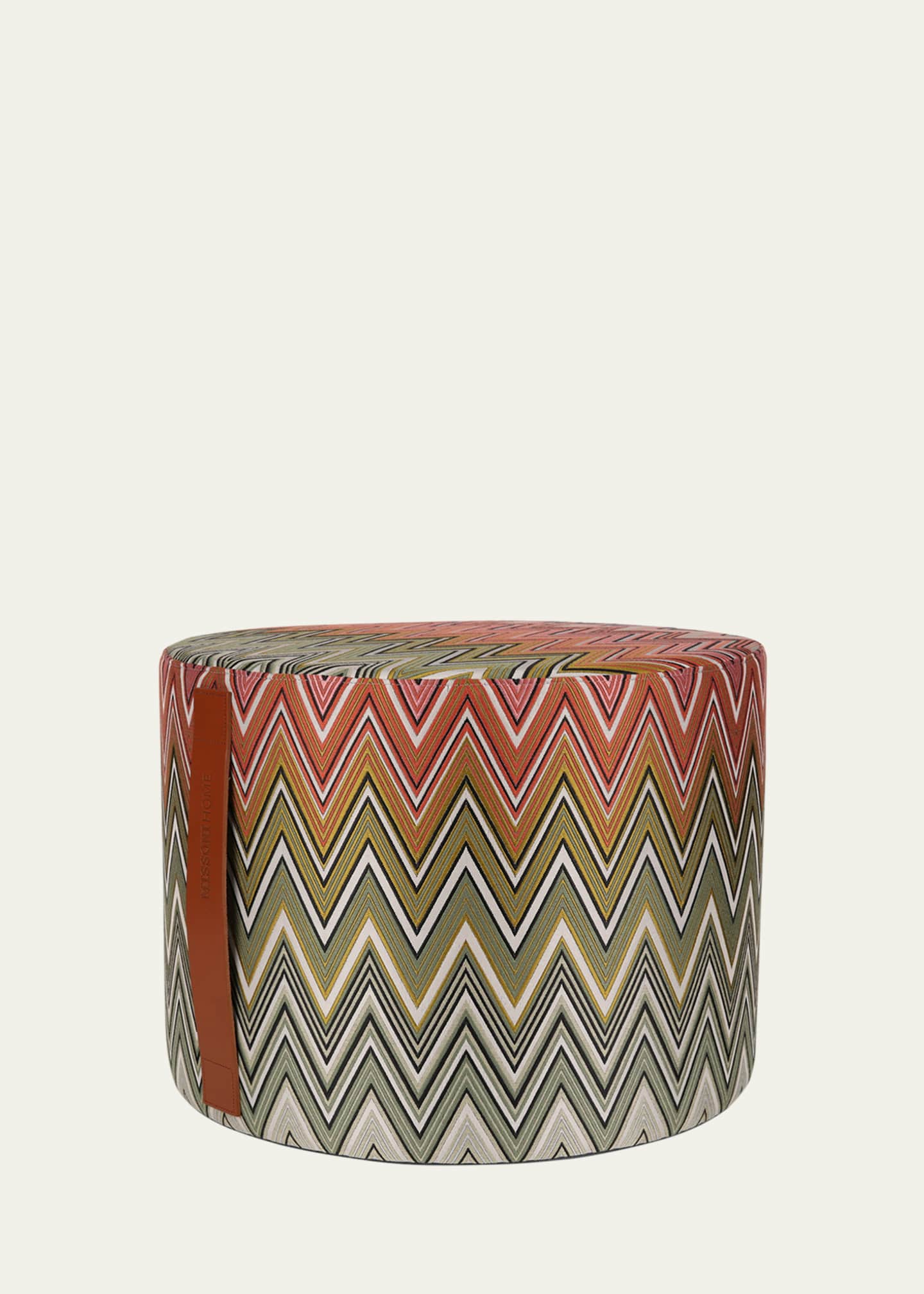 Missoni Home Birmingham Cylinder Pouf Image 1 of 3