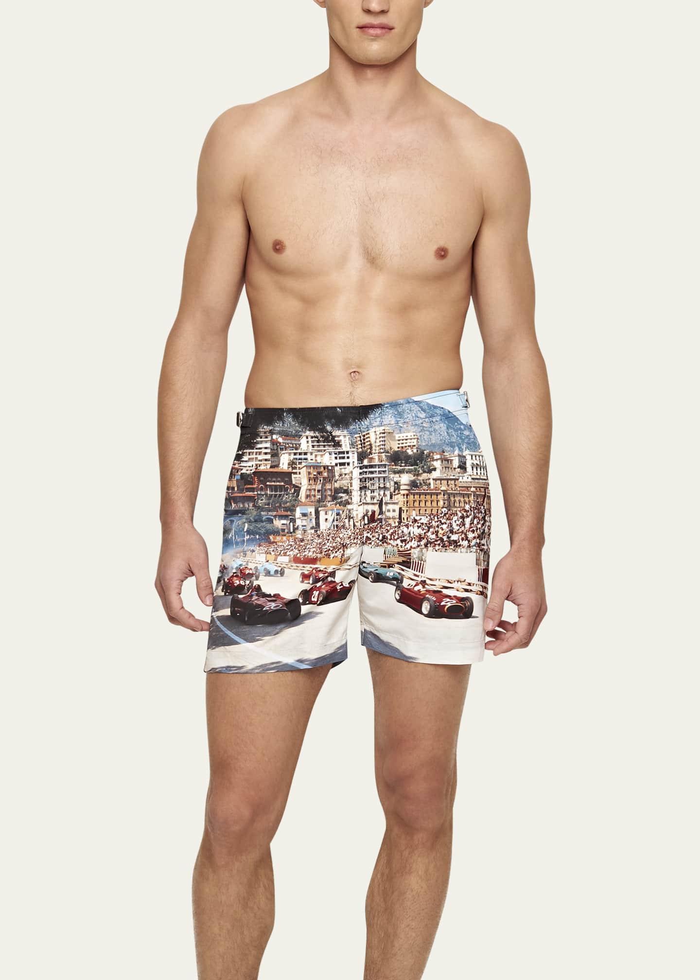 Orlebar Brown Men's Bulldog Photographic Swim Shorts Image 2 of 3