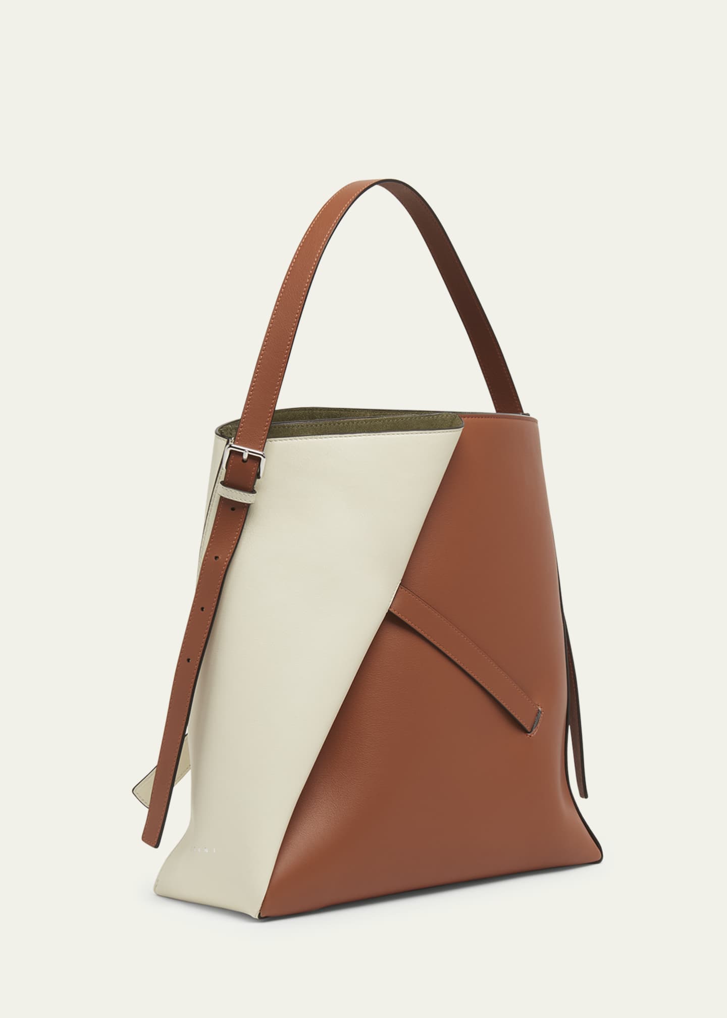 Marni two tone leather shoulder bag clearance