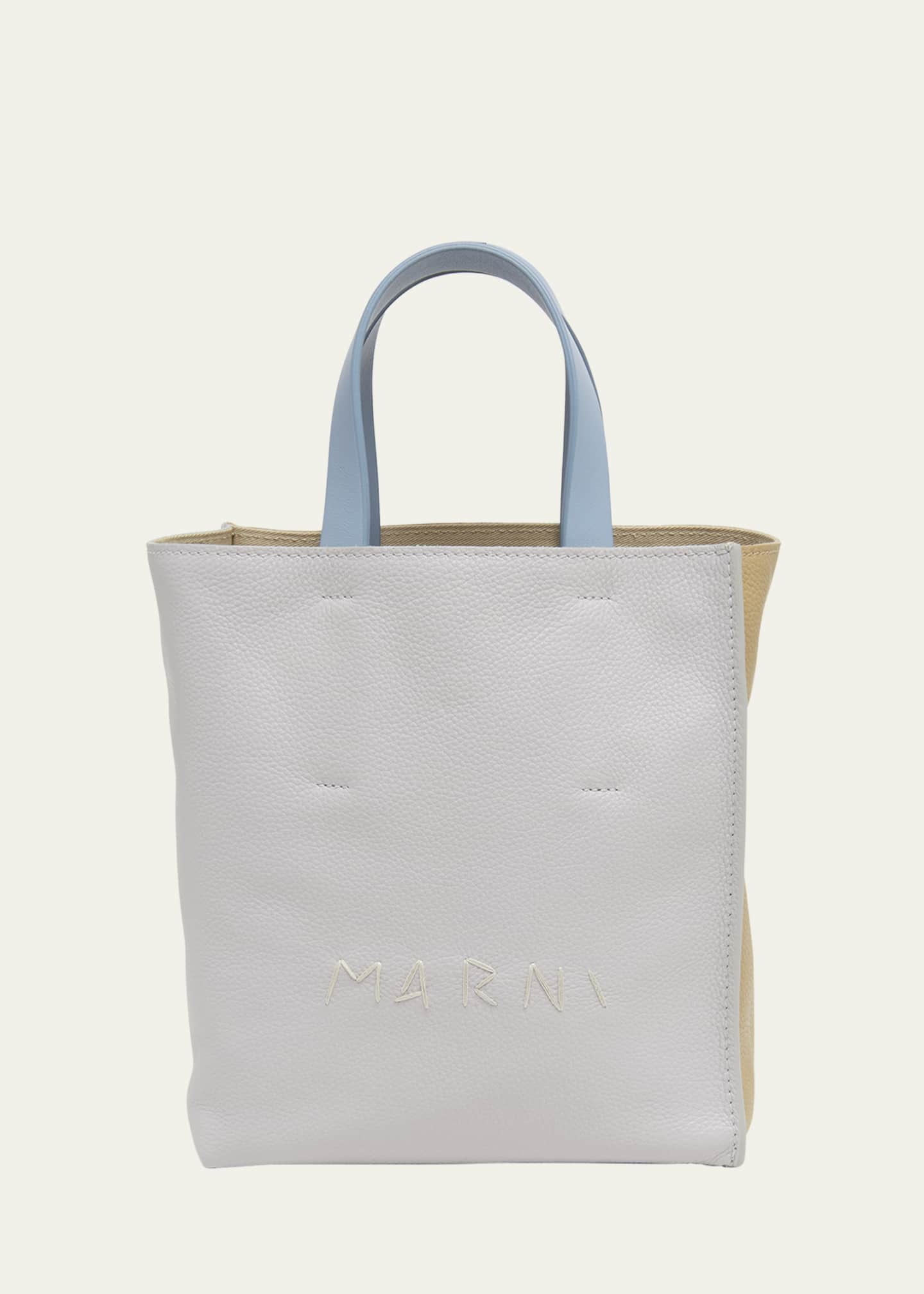 Marni Museo Mini North South Leather Tote Bag Bergdorf Goodman
