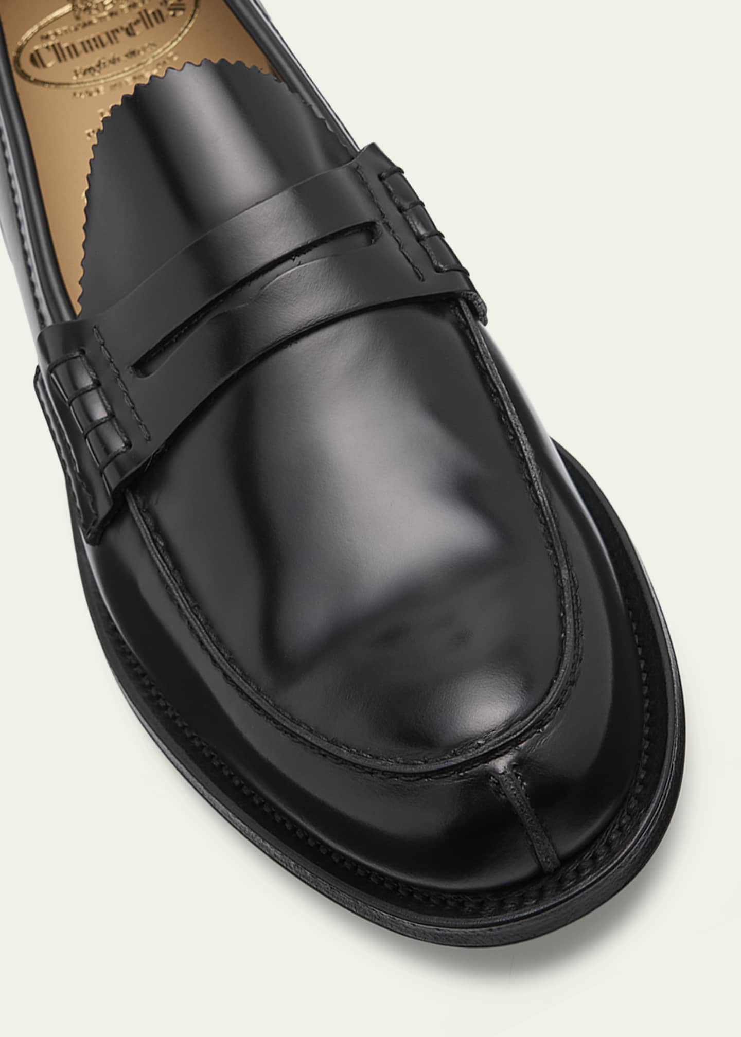 Church s Men s Pembrey Glossy Leather Loafers