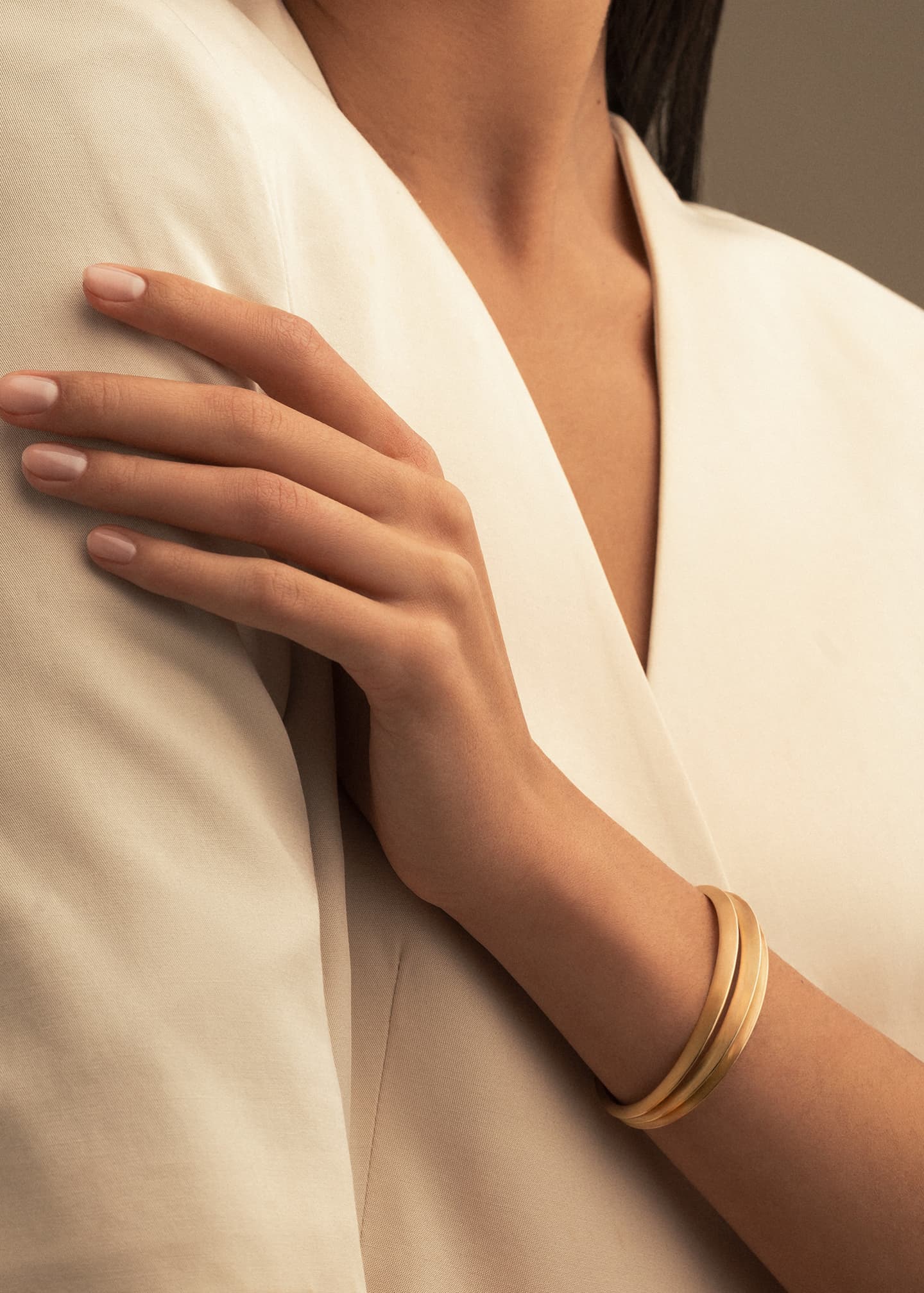 GIORGIO B Palma Slim Bracelet in 18K Rose Gold Image 2 of 2