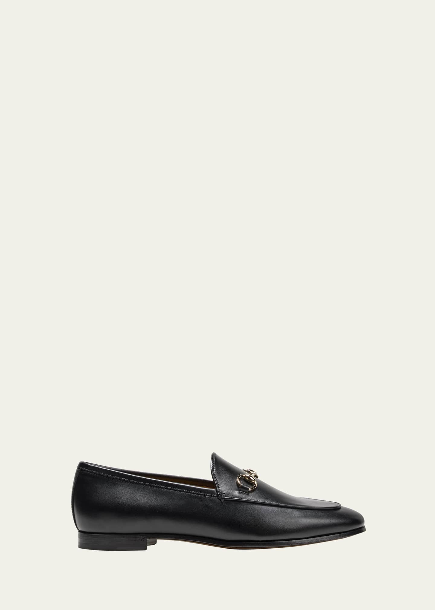 Gucci Jordaan Leather Horsebit Loafers Image 1 of 5