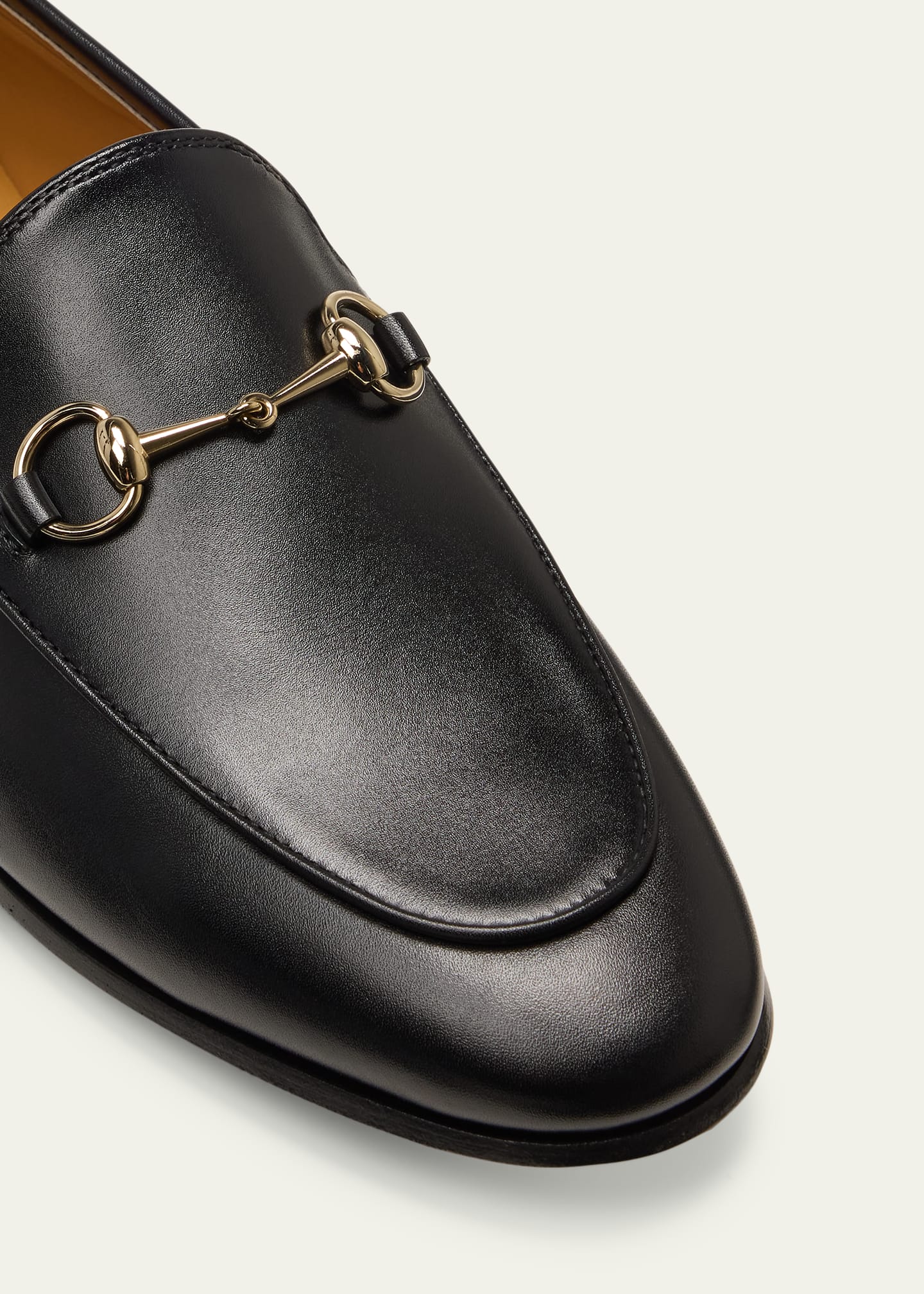 Gucci Jordaan Leather Horsebit Loafers Image 5 of 5