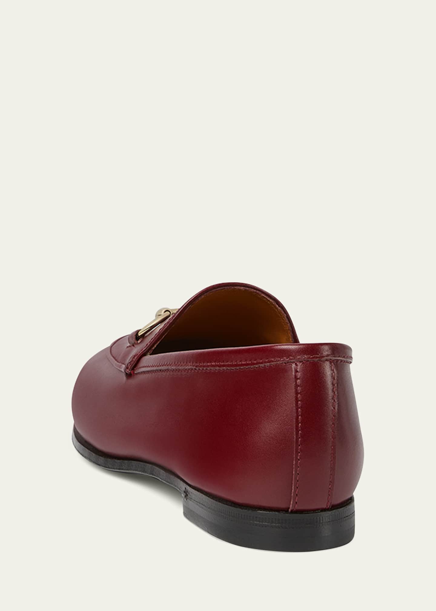 Gucci Jordaan Leather Horsebit Loafers Image 4 of 5
