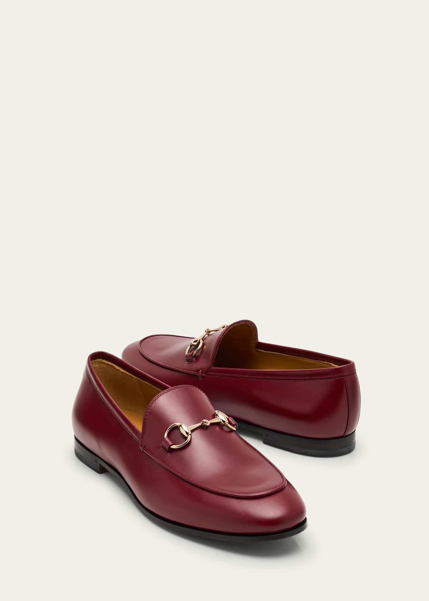 ローファー・オックスフォード Gucci Jordaan Loafers Women's Gucci Jordaan loafer in Rosso Ancora leather | GUCCI® US