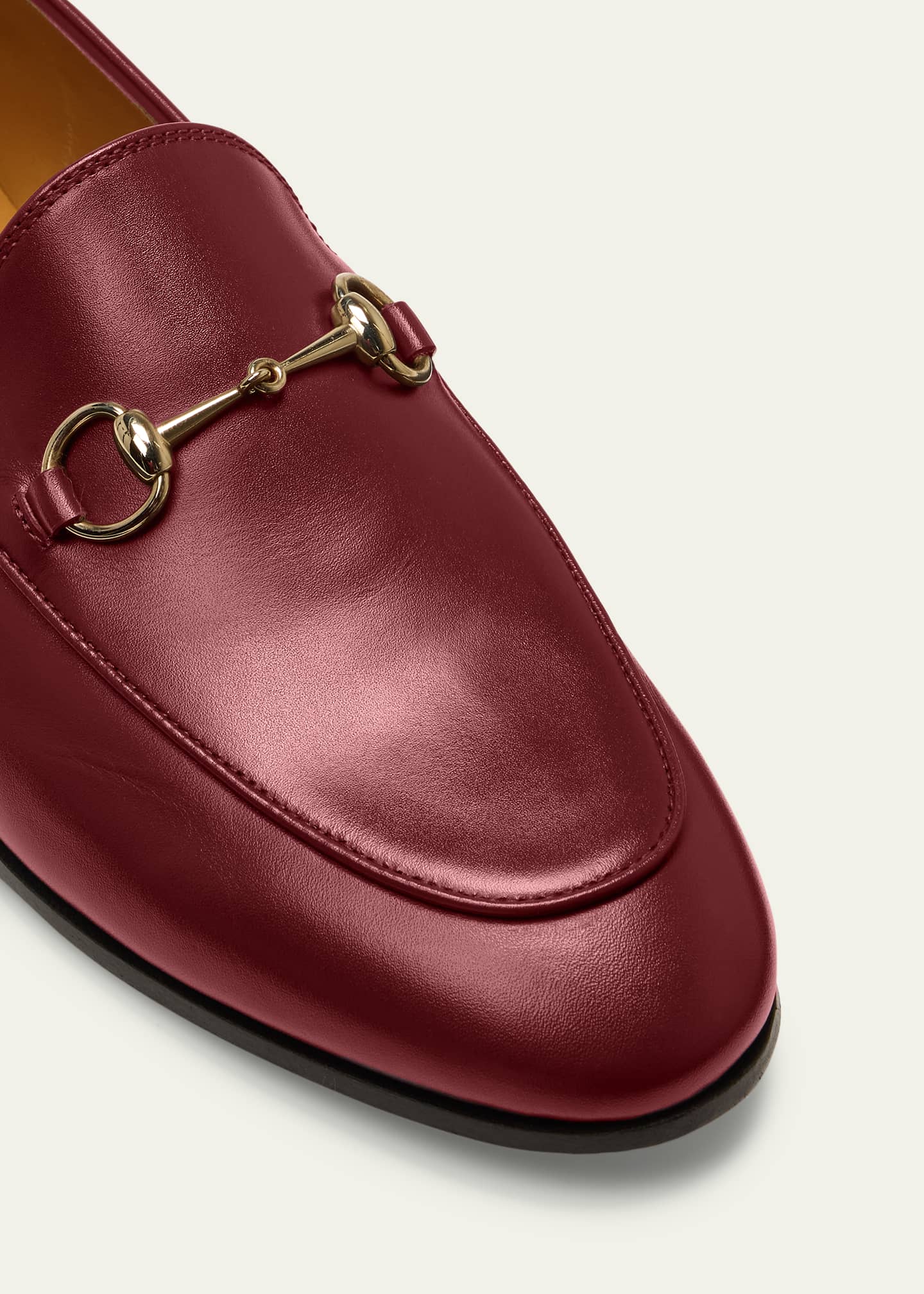 Gucci Jordaan Leather Horsebit Loafers Image 5 of 5