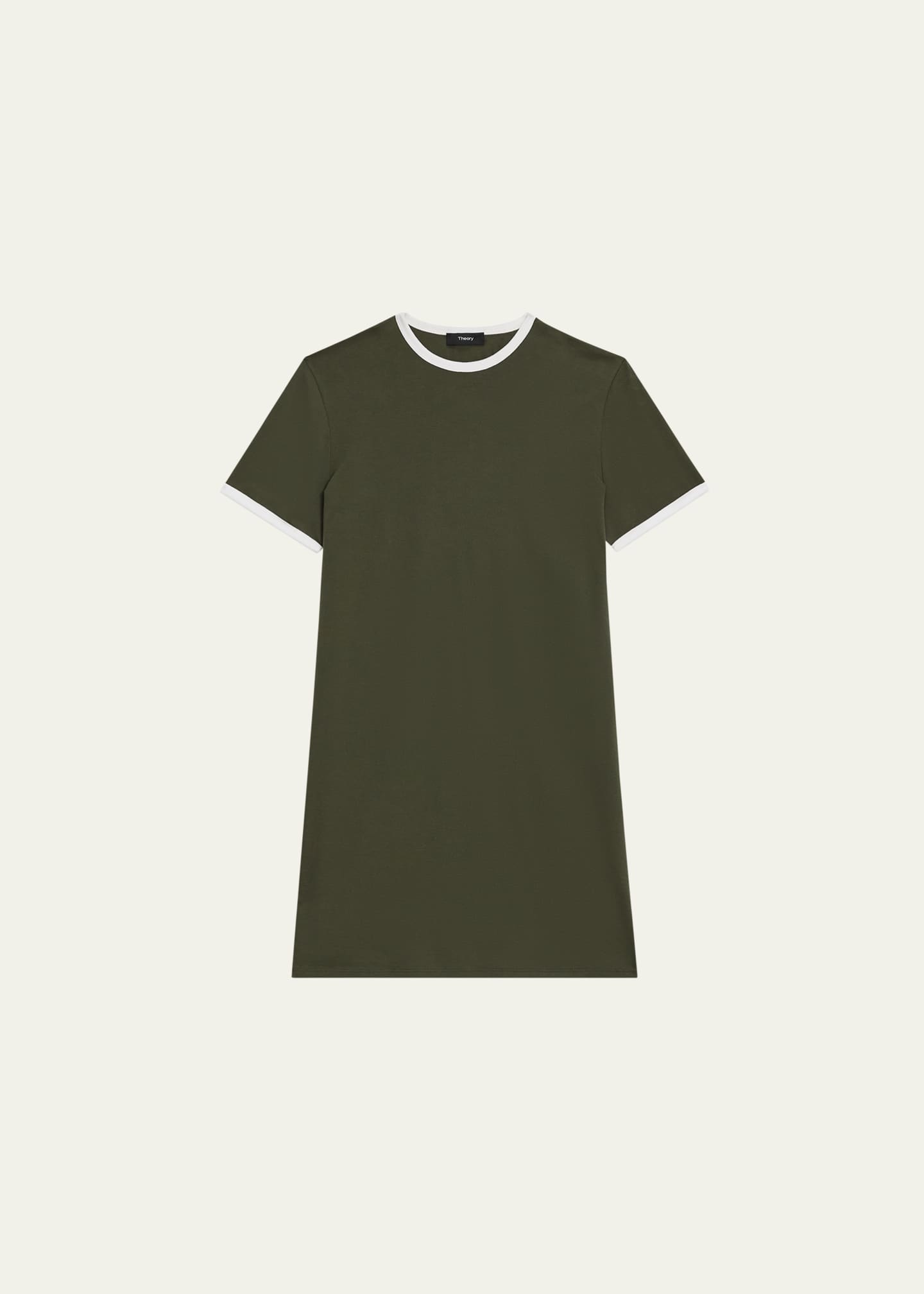 KIDS TEE MINI DRESS W FRILL SHOULDER AND HEM ILLUSTRATION NATION