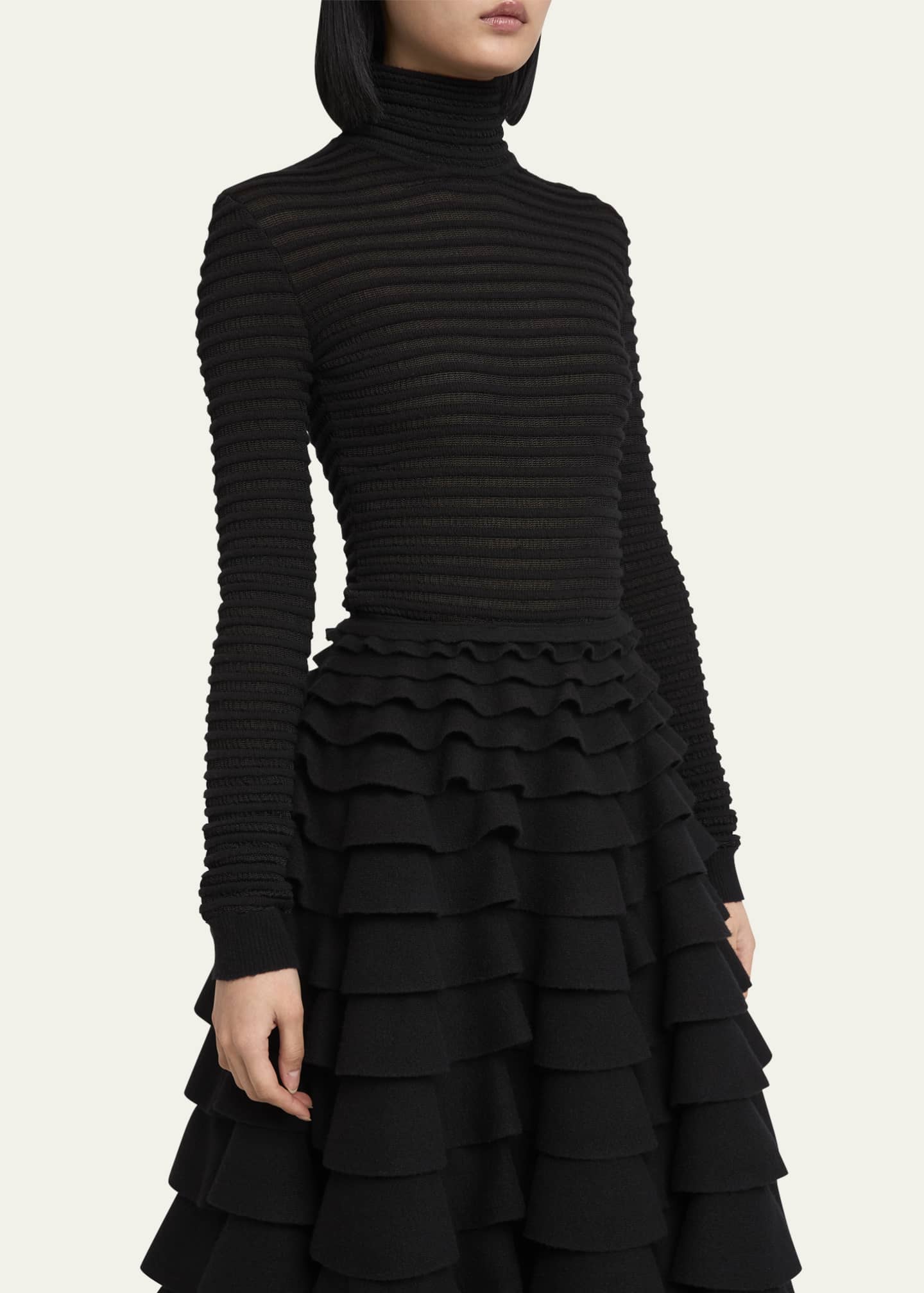 Valentino Viscose and Wool Jumper Woman Black L