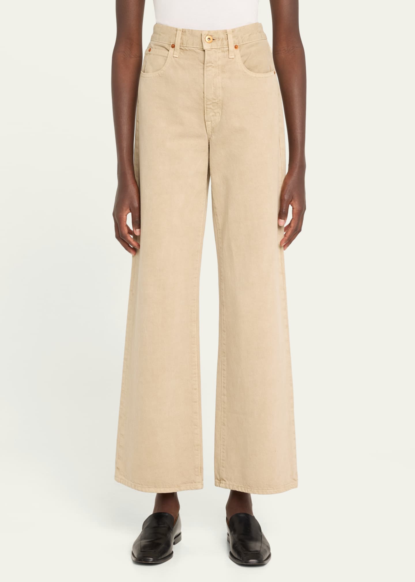 SLVRLAKE Grace Wide-Leg Jeans Image 4 of 5
