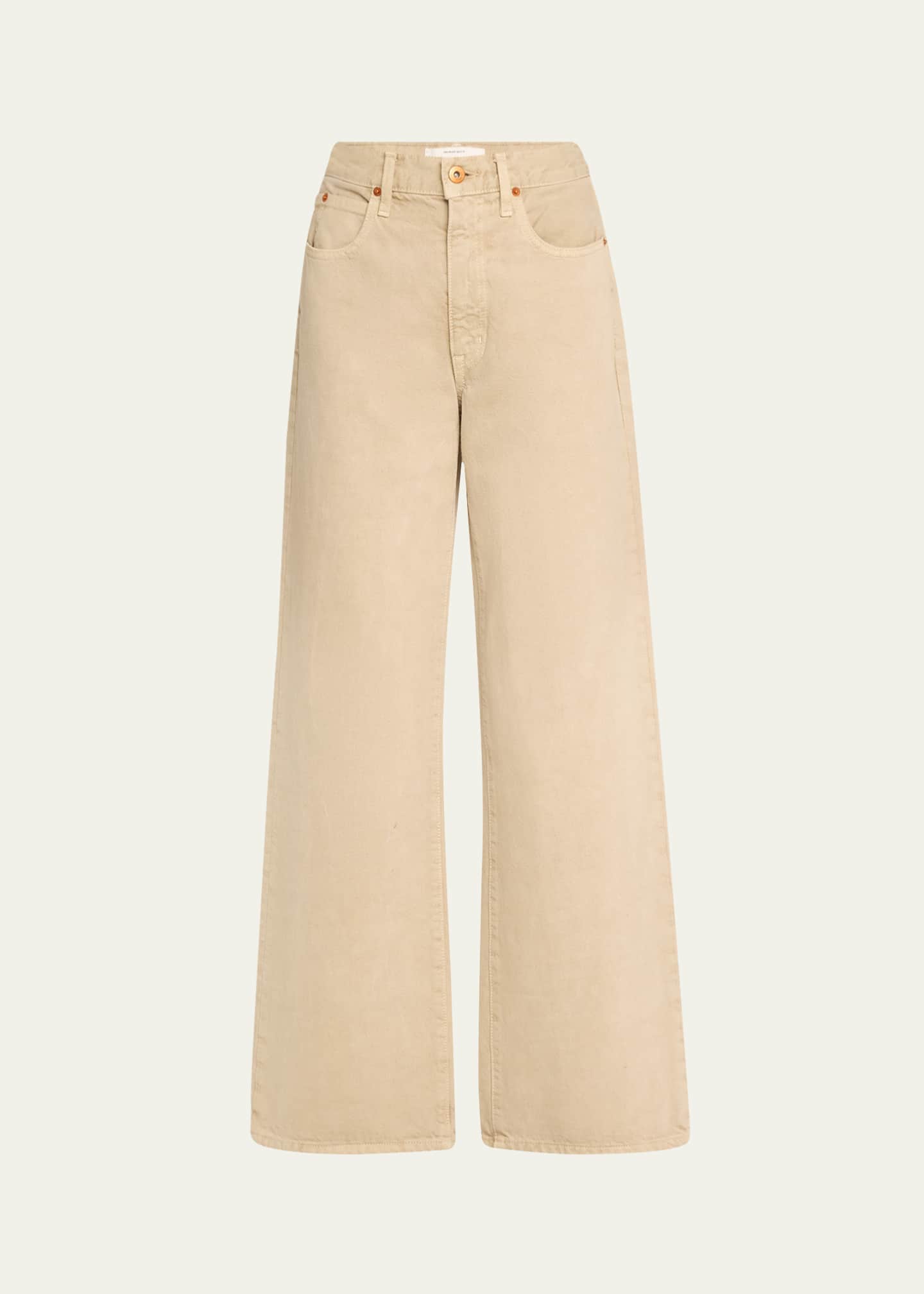 SLVRLAKE Grace Wide-Leg Jeans Image 1 of 5