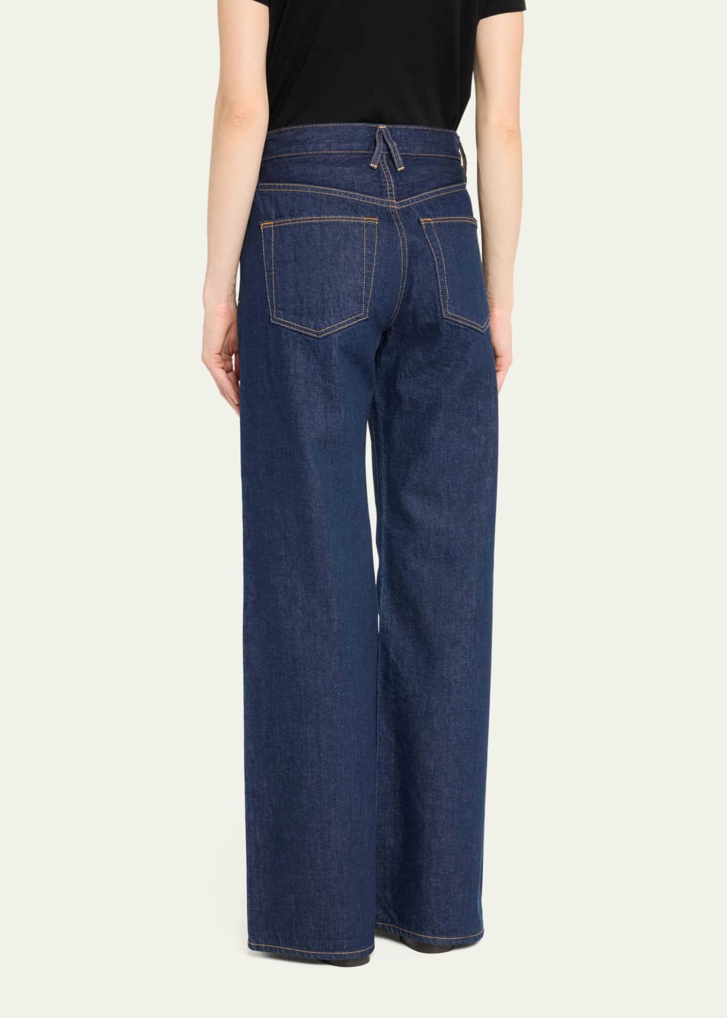 SLVRLAKE Selena Wide-Leg Jeans Image 3 of 5