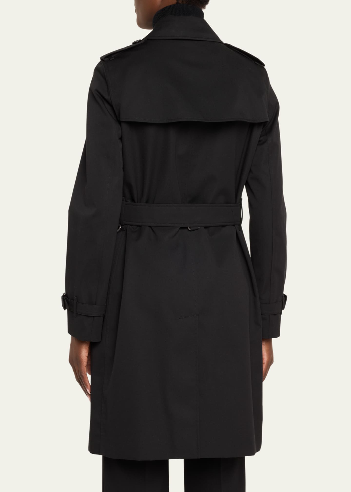 Burberry Kensington Belted Trench Coat Image 3 of 5