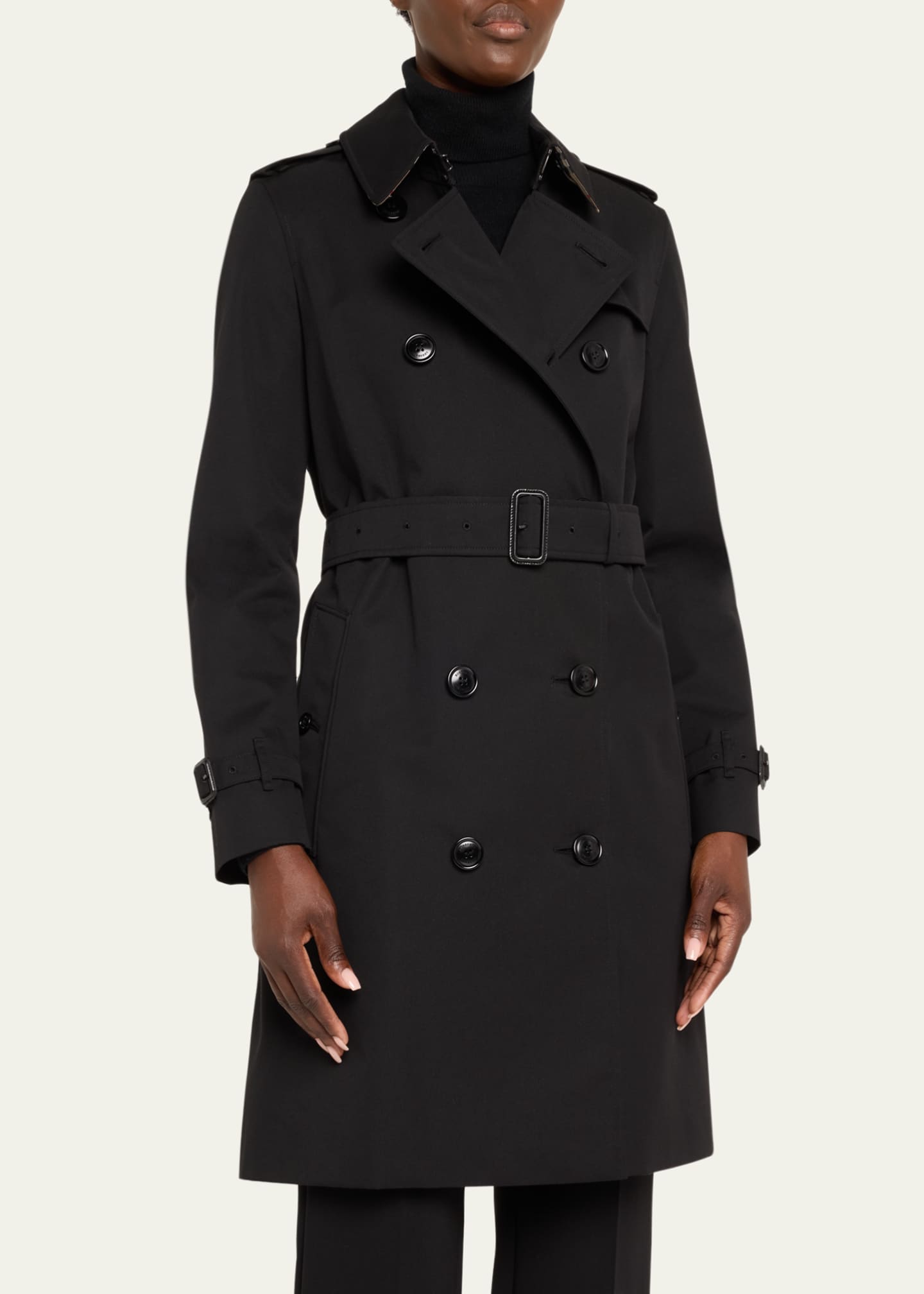 Burberry Kensington Belted Trench Coat Image 4 of 5