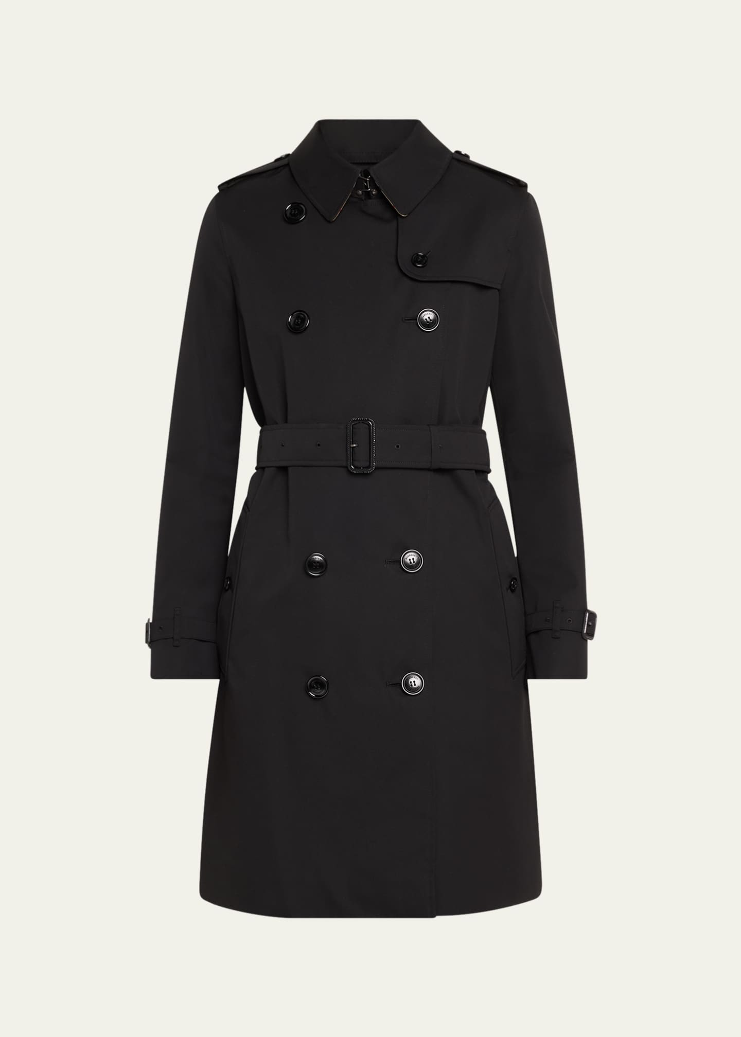 Burberry Kensington Belted Trench Coat Image 1 of 5