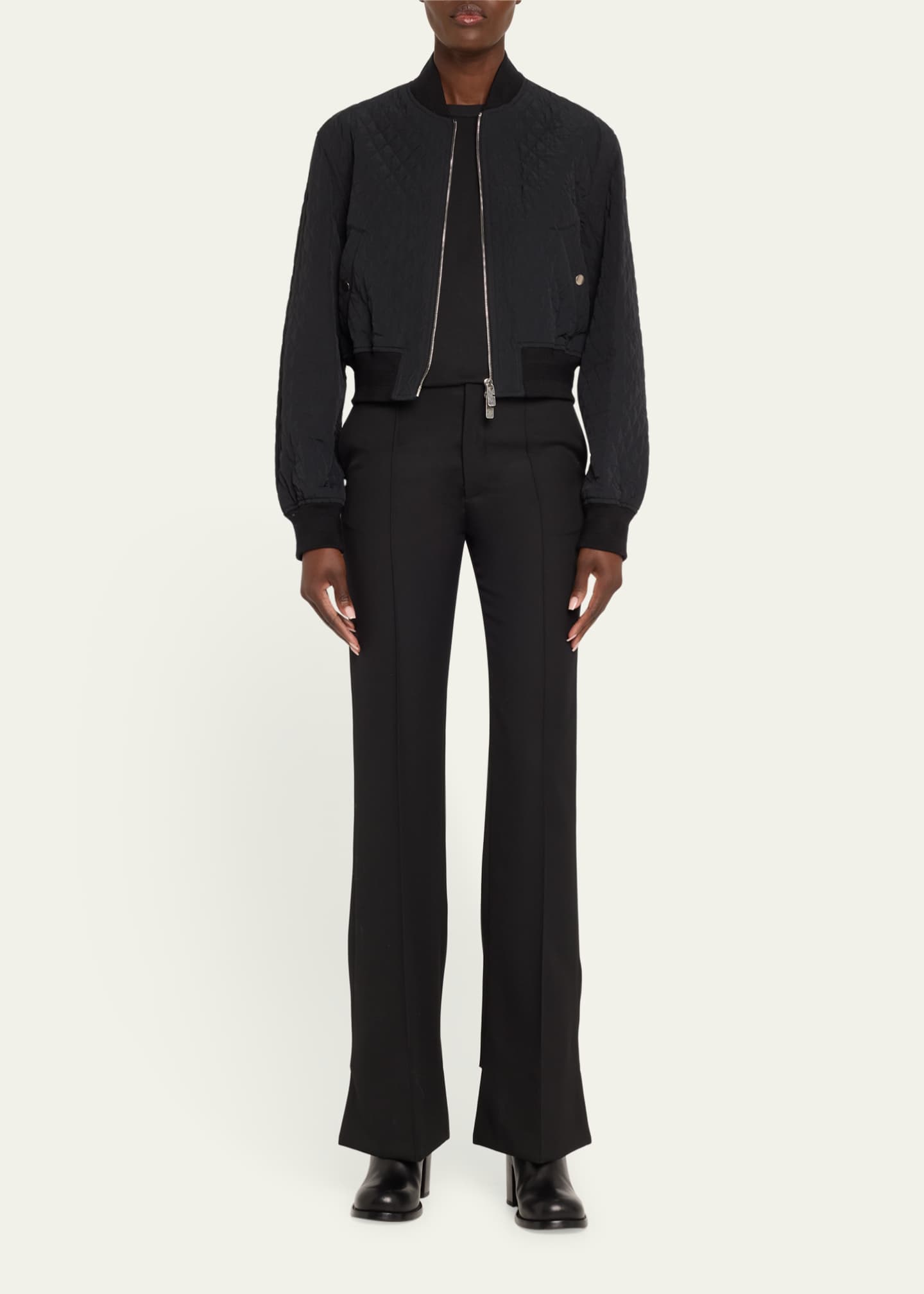 Burberry Nylon Bomber Jacket Image 2 of 5