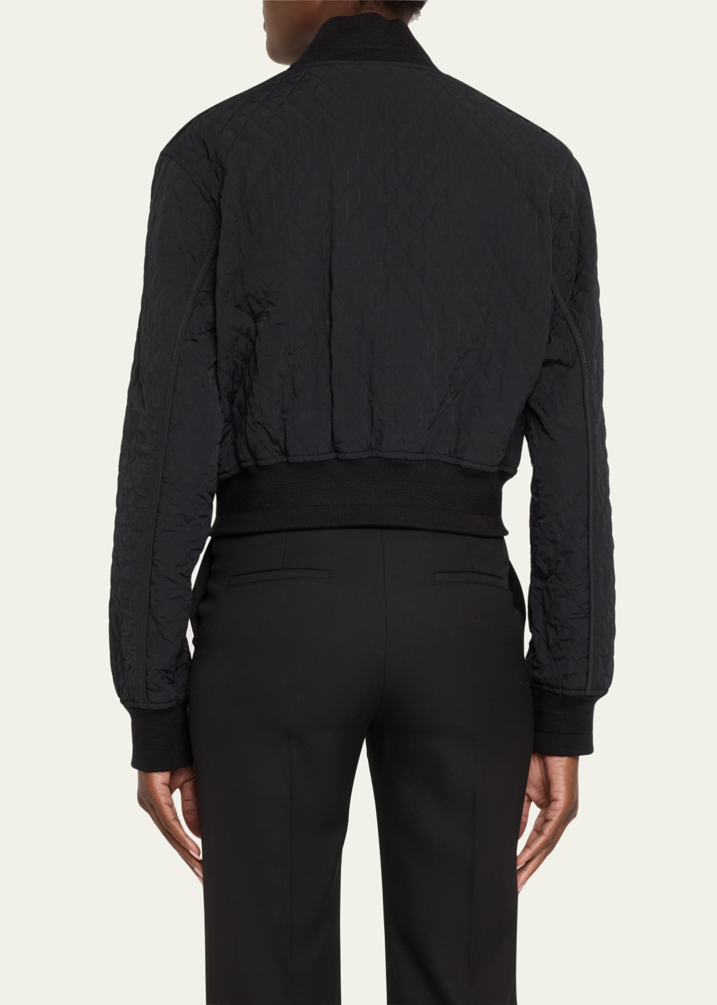 Burberry Nylon Bomber Jacket Image 3 of 5