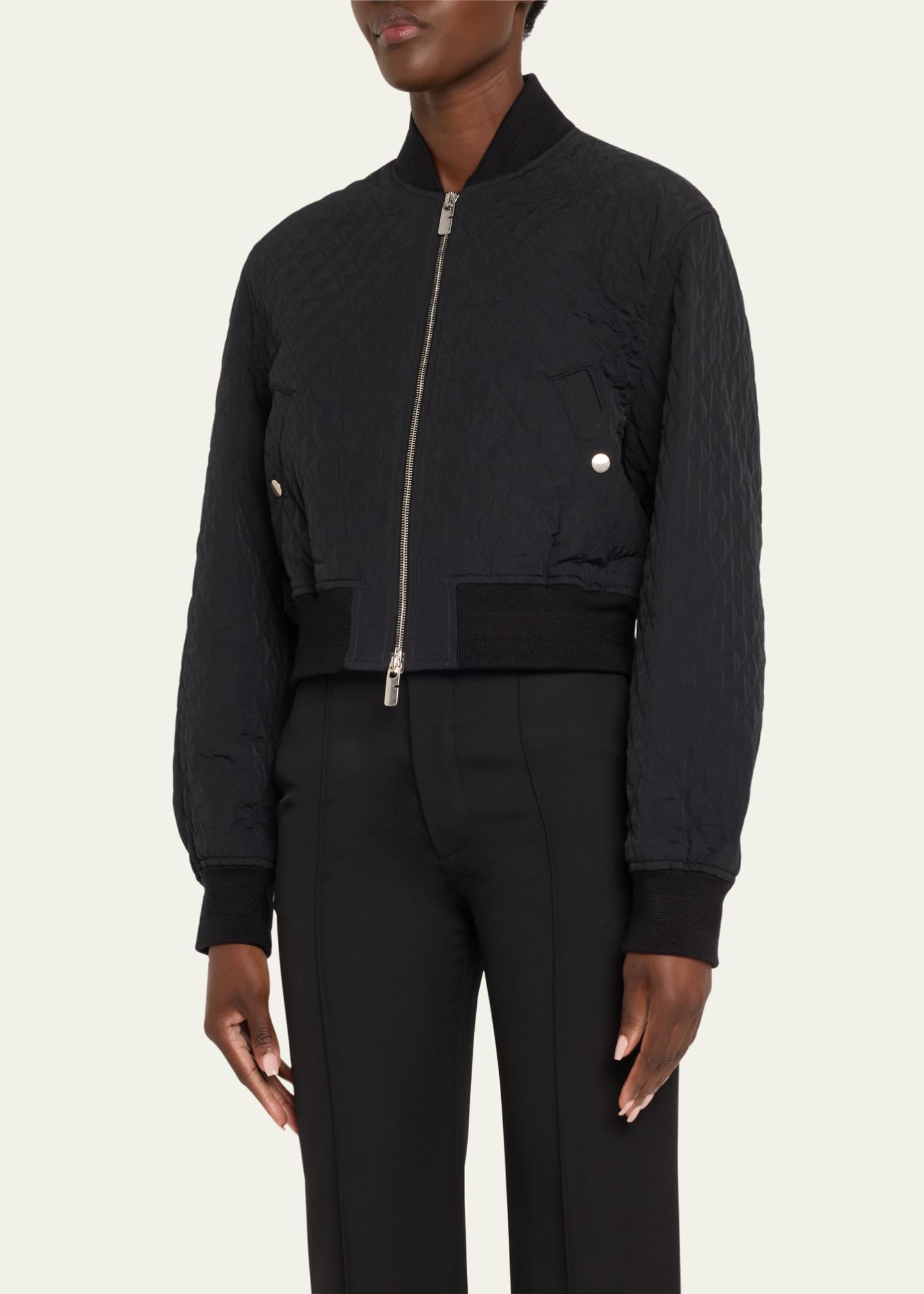 Burberry Nylon Bomber Jacket Image 4 of 5