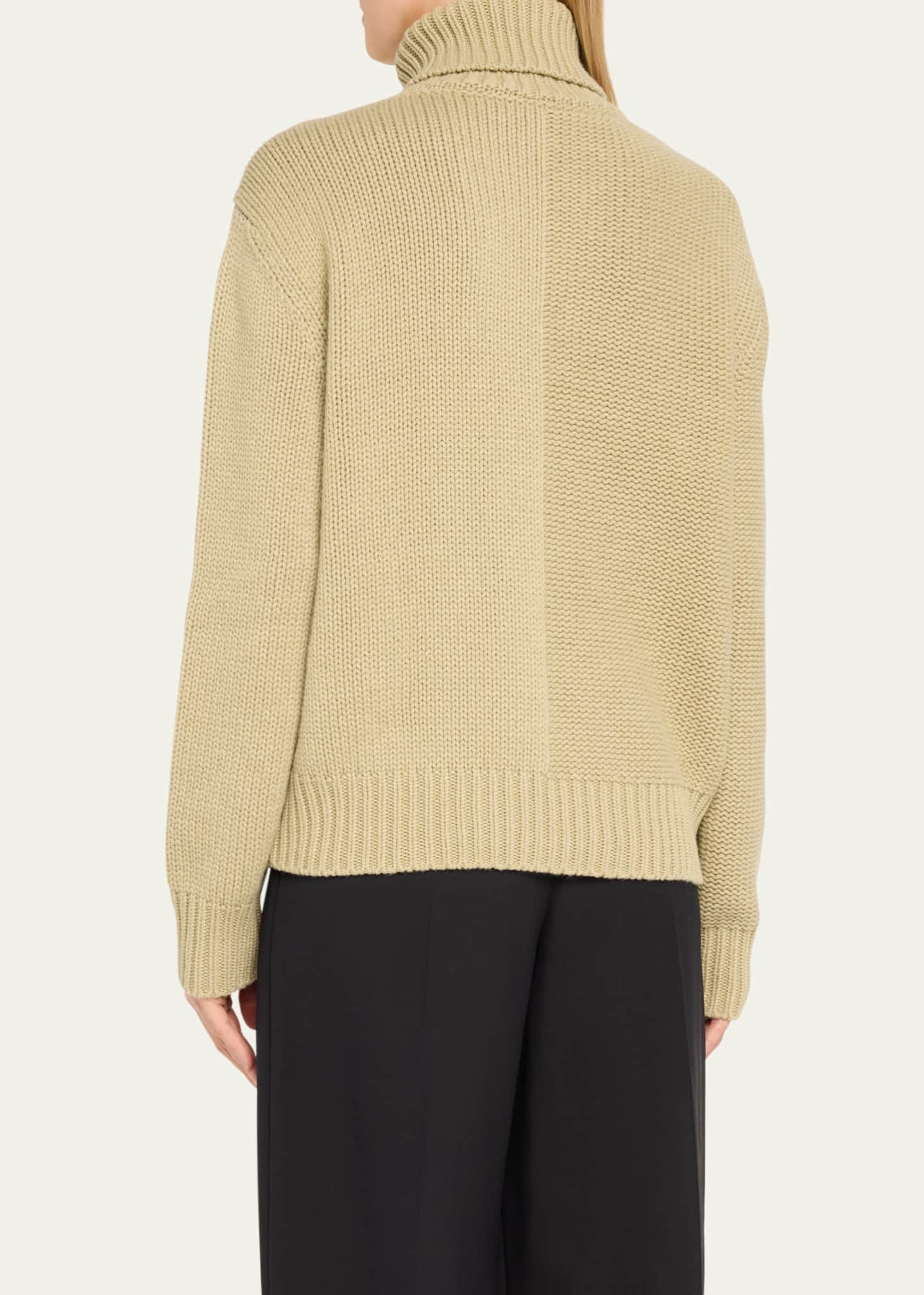 Burberry Chunky EKD Cashmere Sweater Image 3 of 5