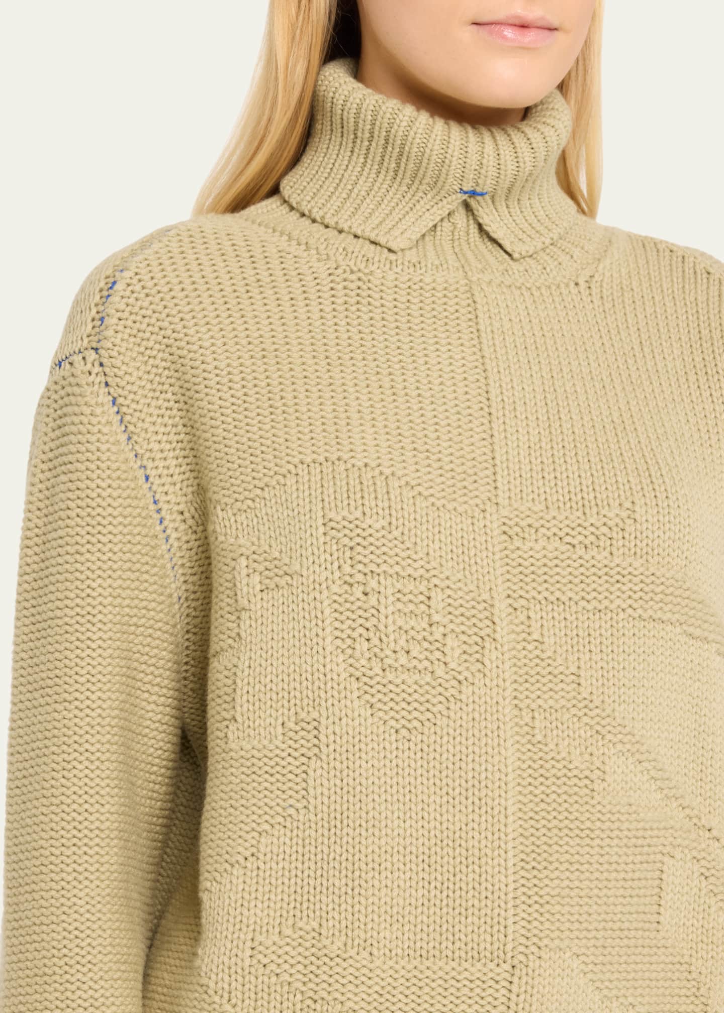 Burberry Chunky EKD Cashmere Sweater Image 5 of 5